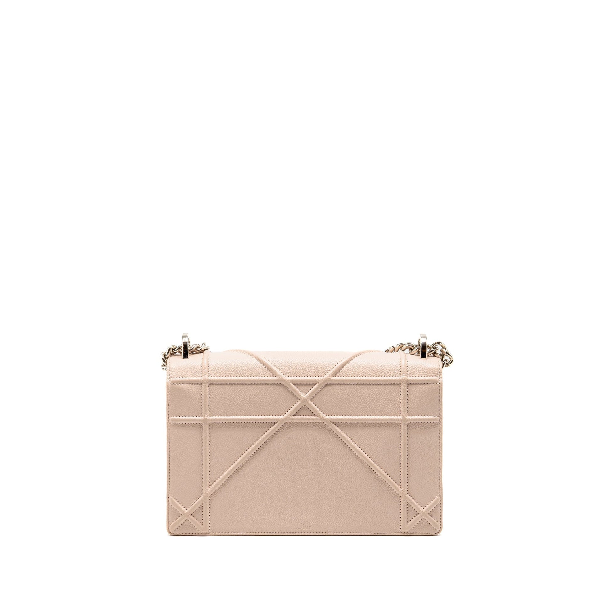 Dior ama Grained Calfskin Light Handbag Pink Medium Travel Bag