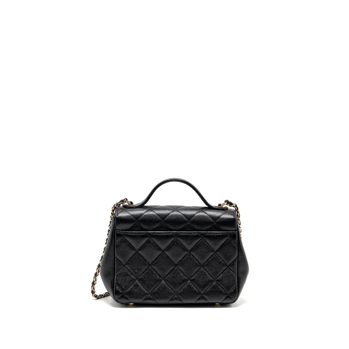 Chanel Business Affinity Caviar LGHW Black Small Handbag Lghw 3