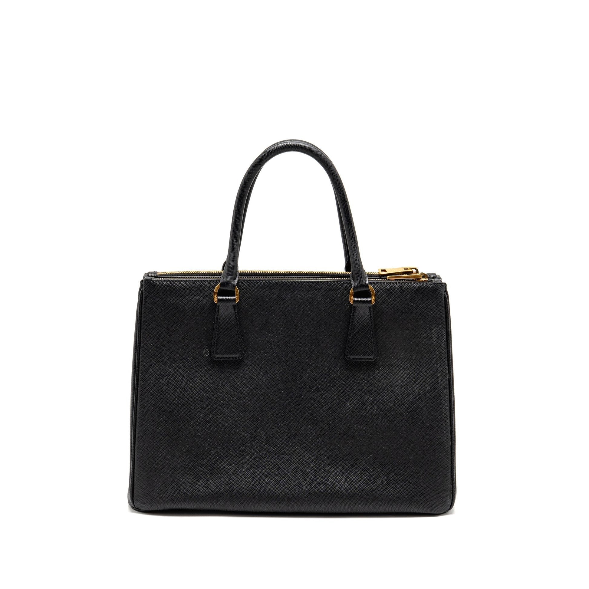Prada Saffiano Tote Purse Galleria Saffiano Handbag Leather Black Tote Bag