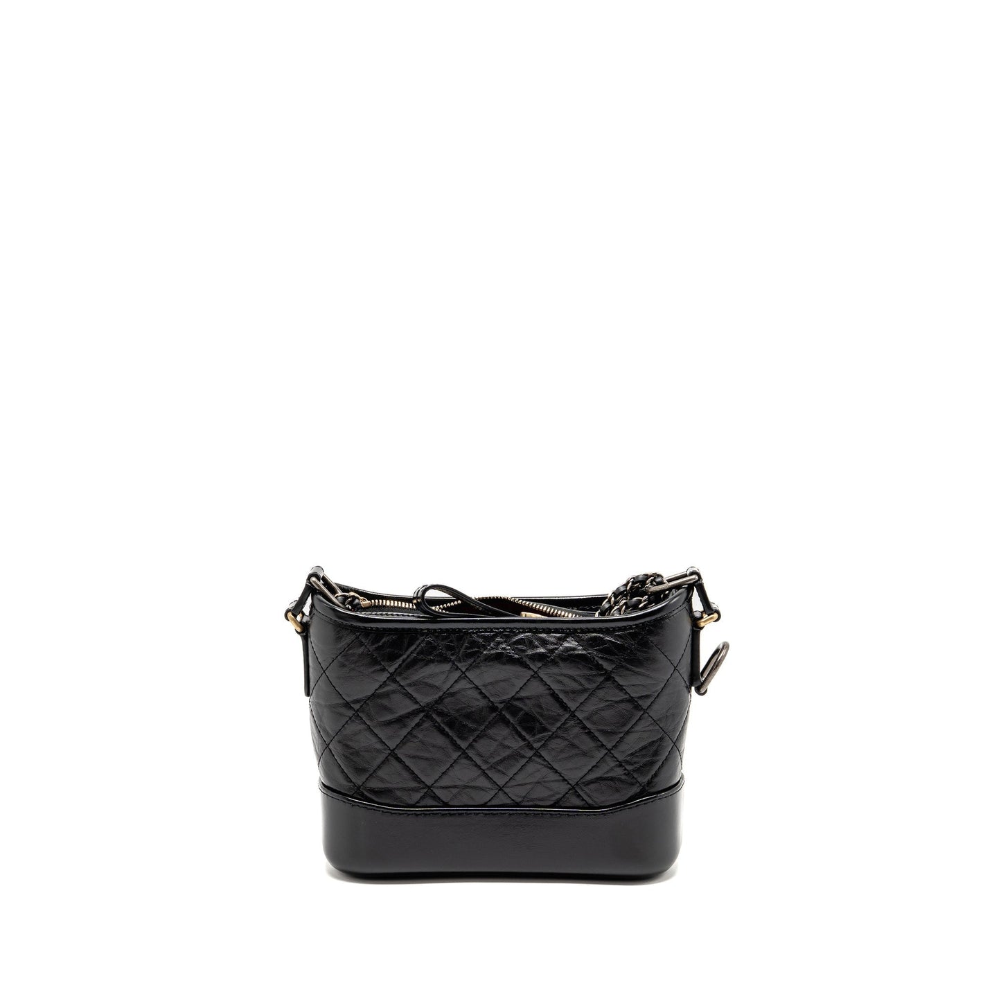 Chanel Gabrielle Hobo Aged Calfskin Hardware Multicolour Black Small Shoulder Bag Hardware 7