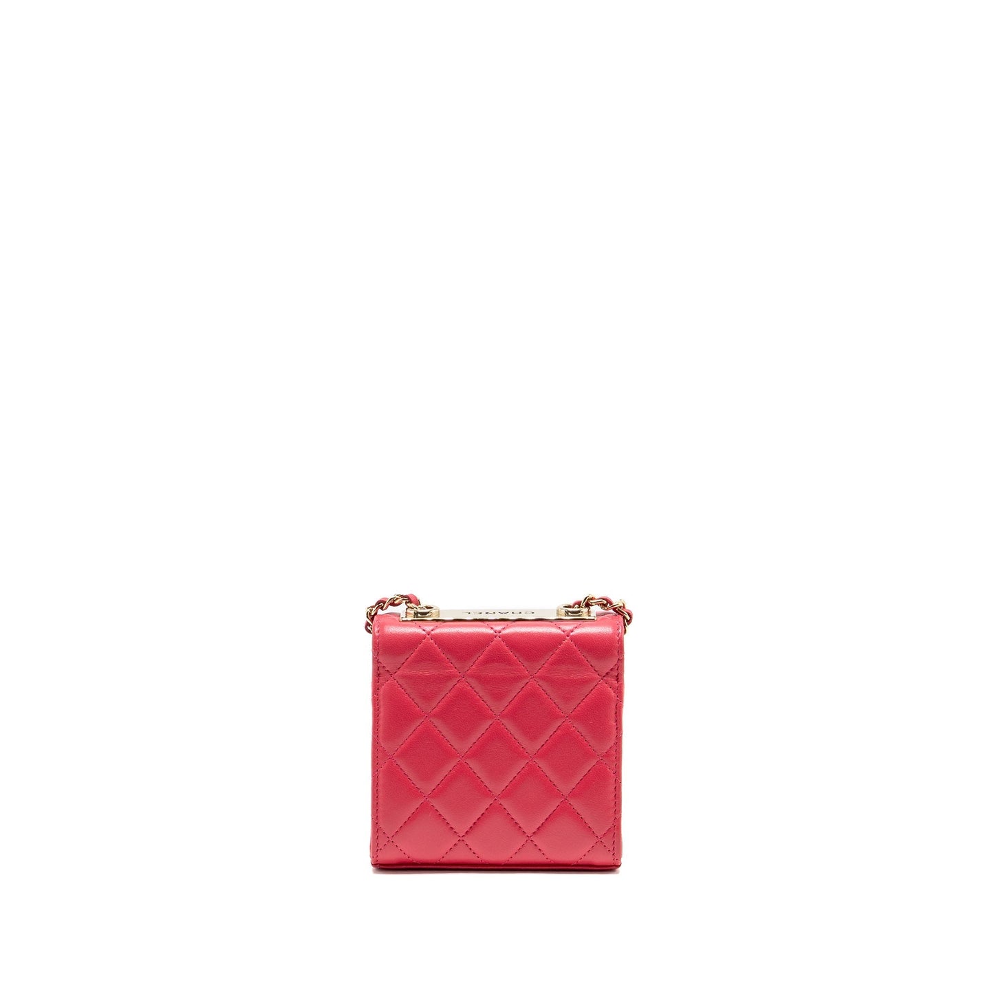 Chanel Trendy CC Lambskin LGHW Pink Clutch Bag Pink Lghw