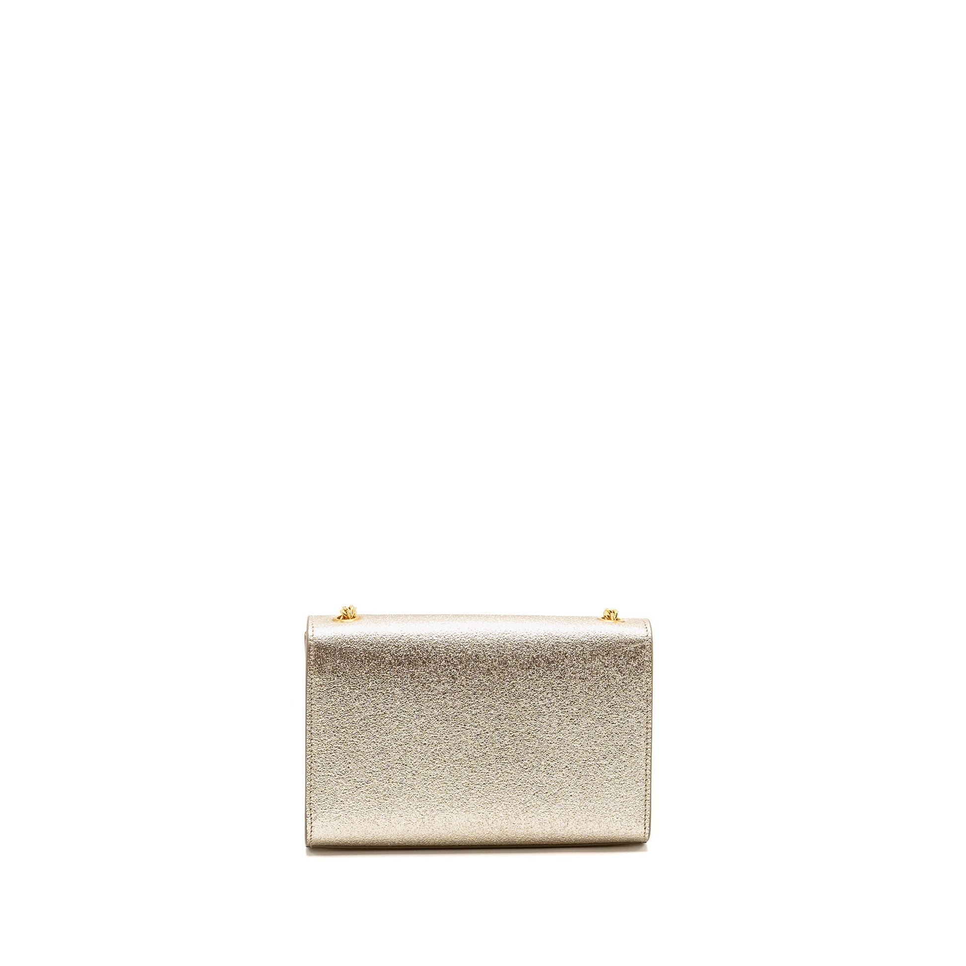 YSL Saint Laurent YSL Saint Kate Purse Grained Calfskin Travel Gold Small Travel Bag