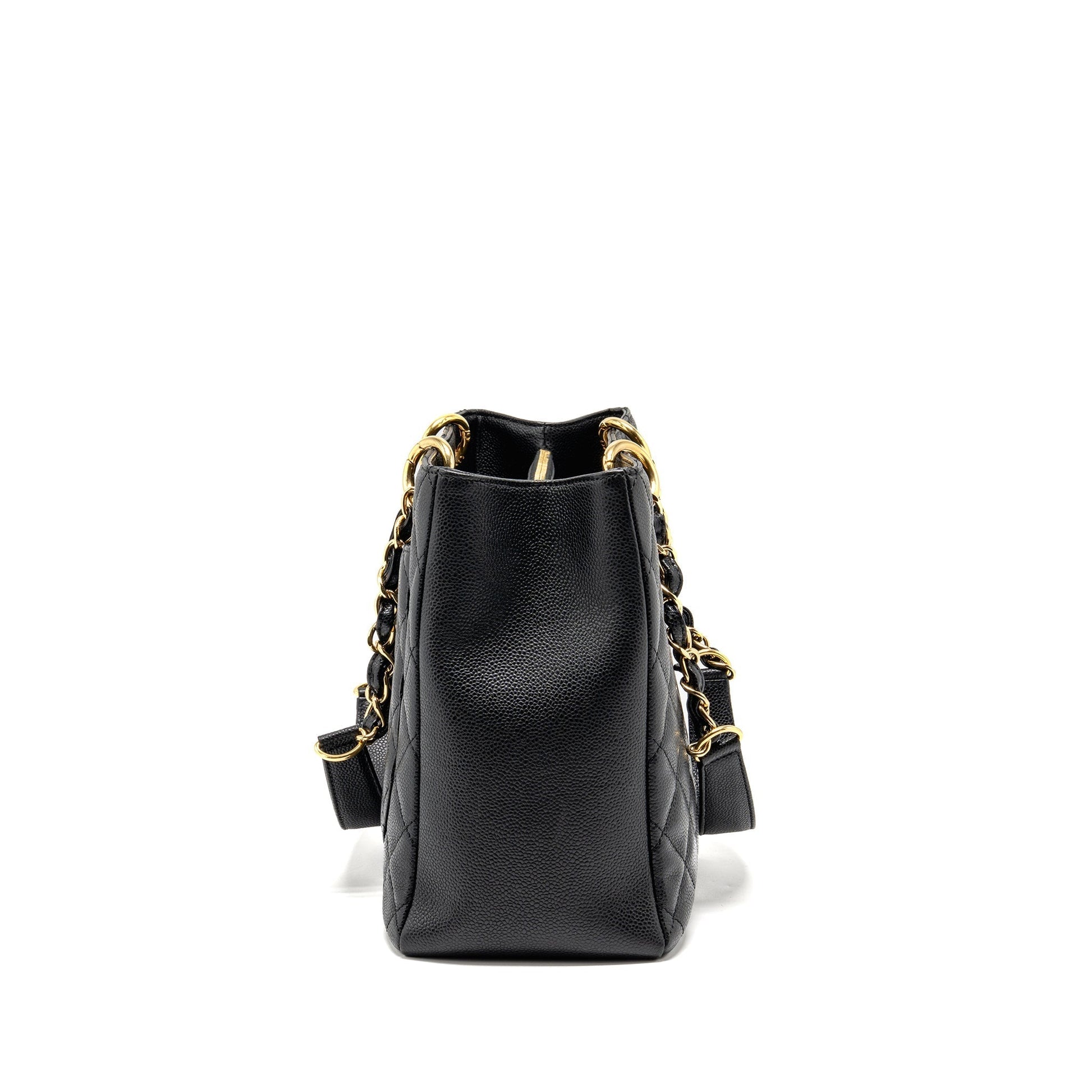Chanel Grand Shopping GST Caviar GHW Black Tote Bag Ghw 3
