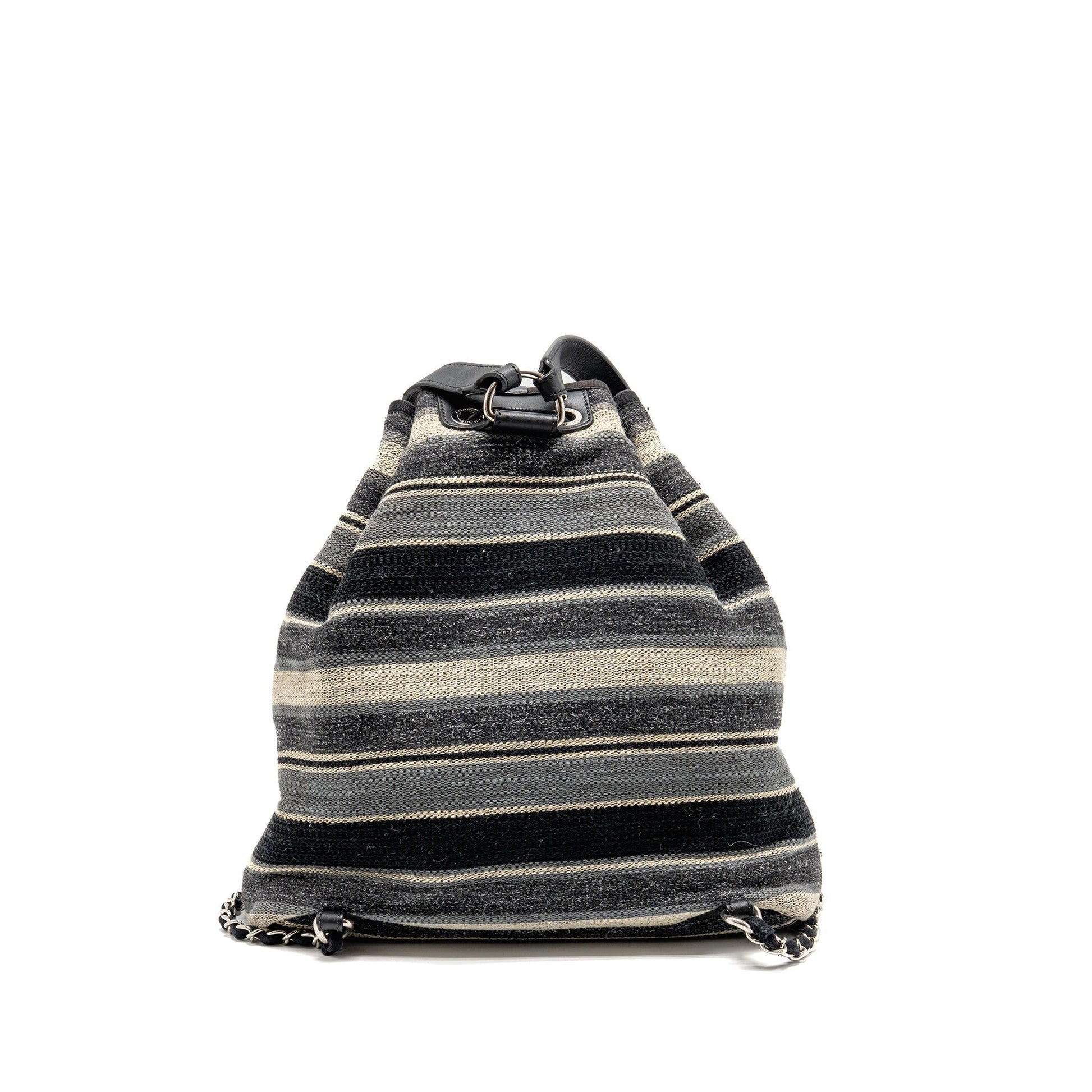 Chanel 31 Rue Cambon Bucket Backpack Fabric Multicolour Bucket Bag