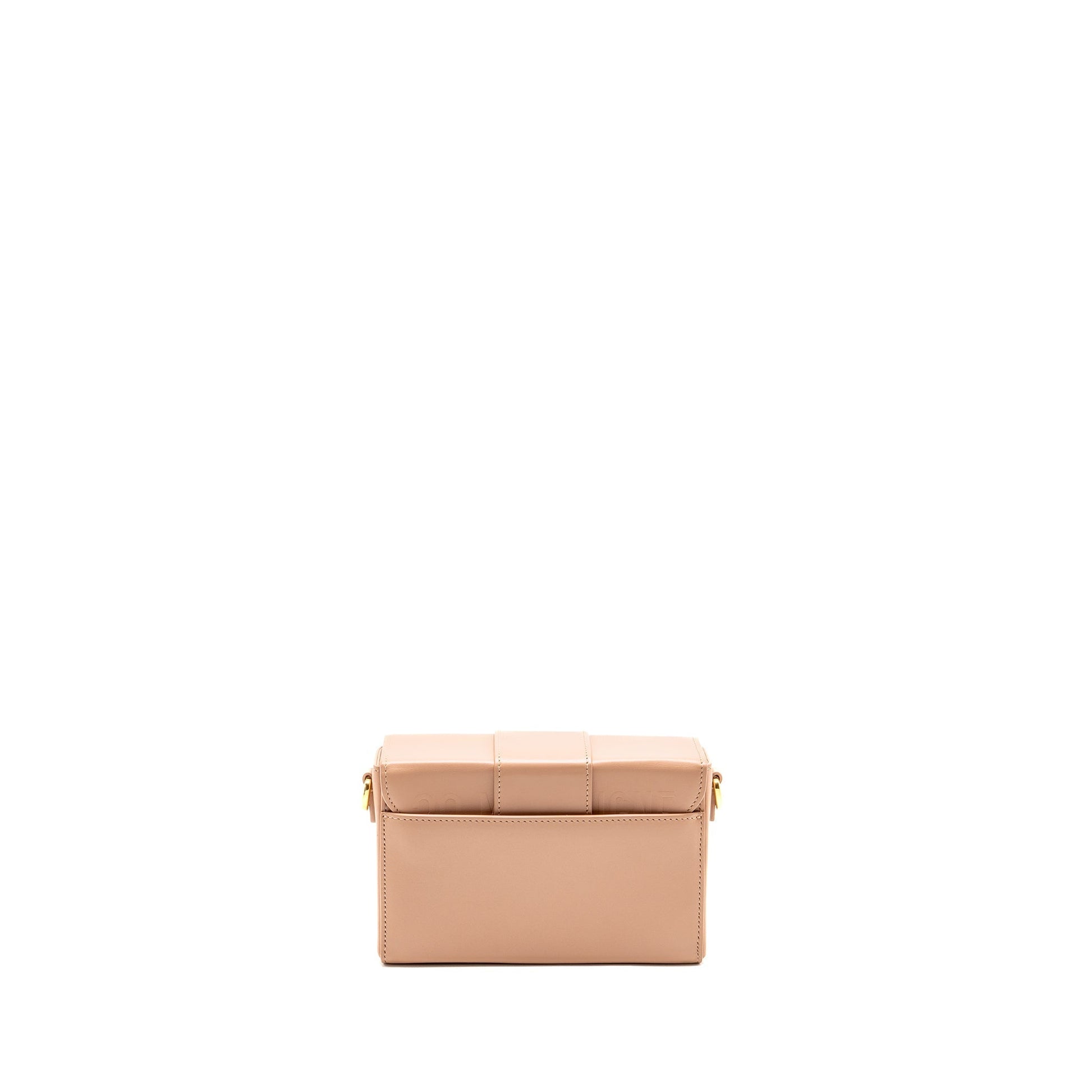 Dior Montaigne Box Calfskin Rose De Ven Handbag Travel Bag