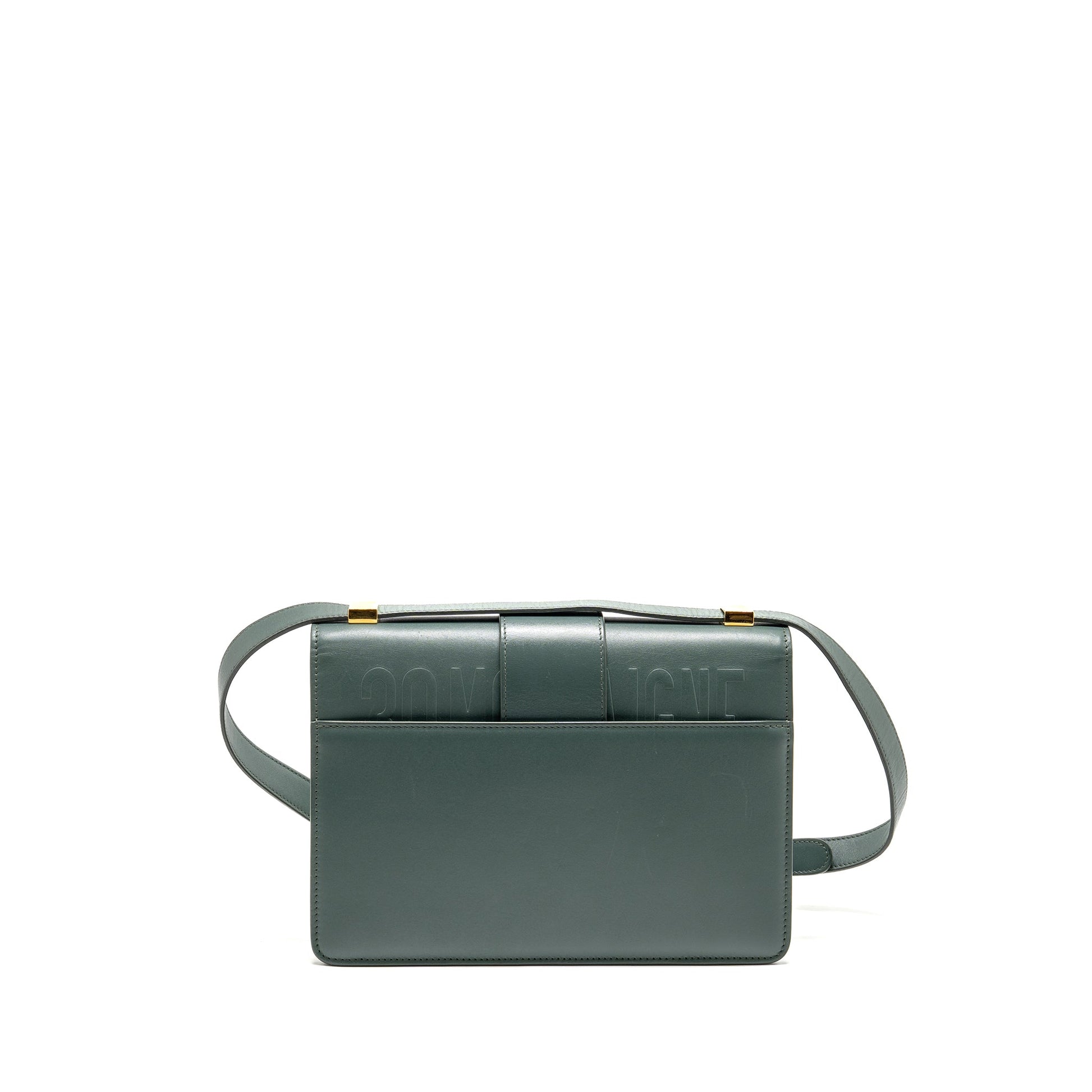 Dior Montaigne Purse Calfskin Handbag Green Medium Travel Bag Green Handbag