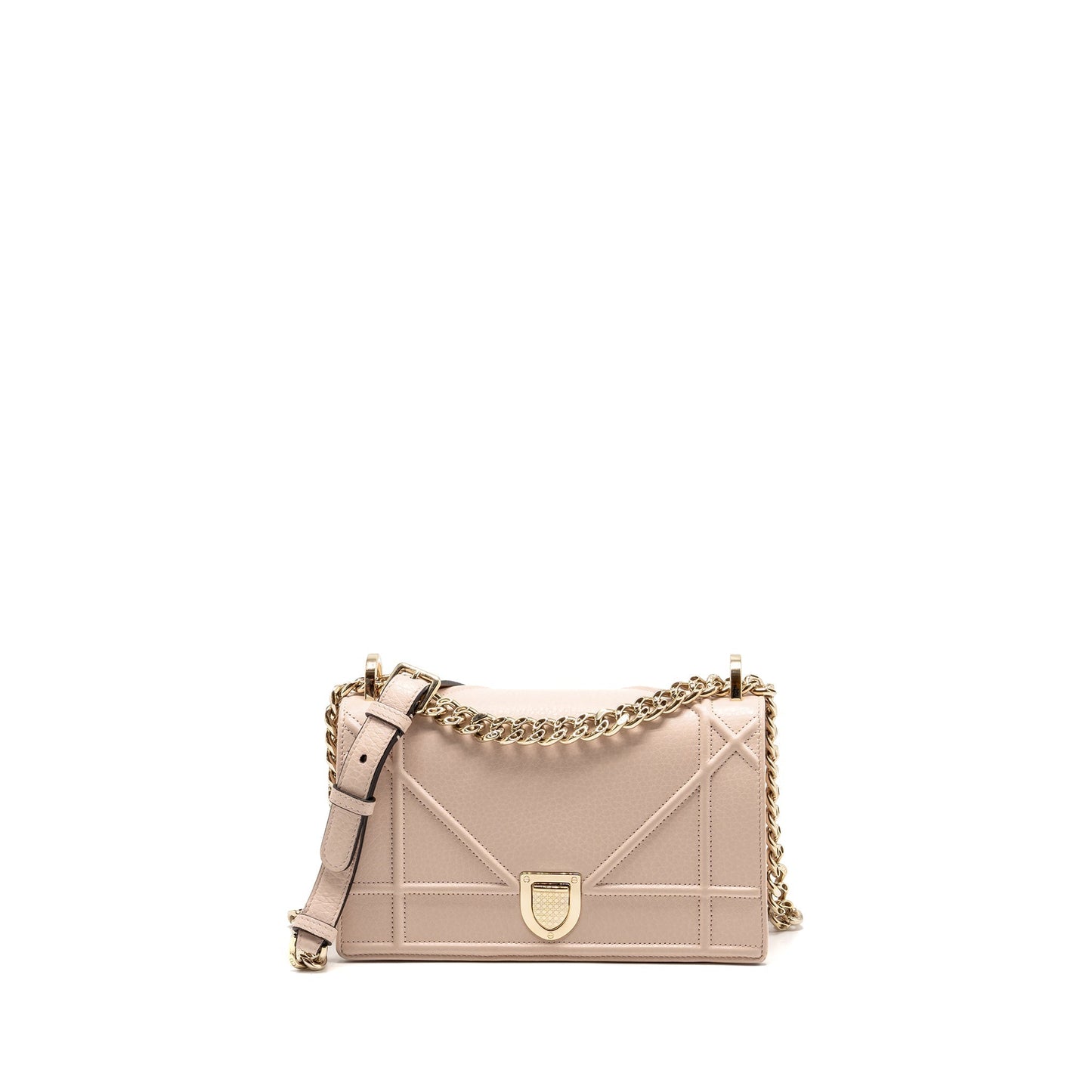 Dior ama Grained Calfskin Light Handbag Pink Small Travel Bag