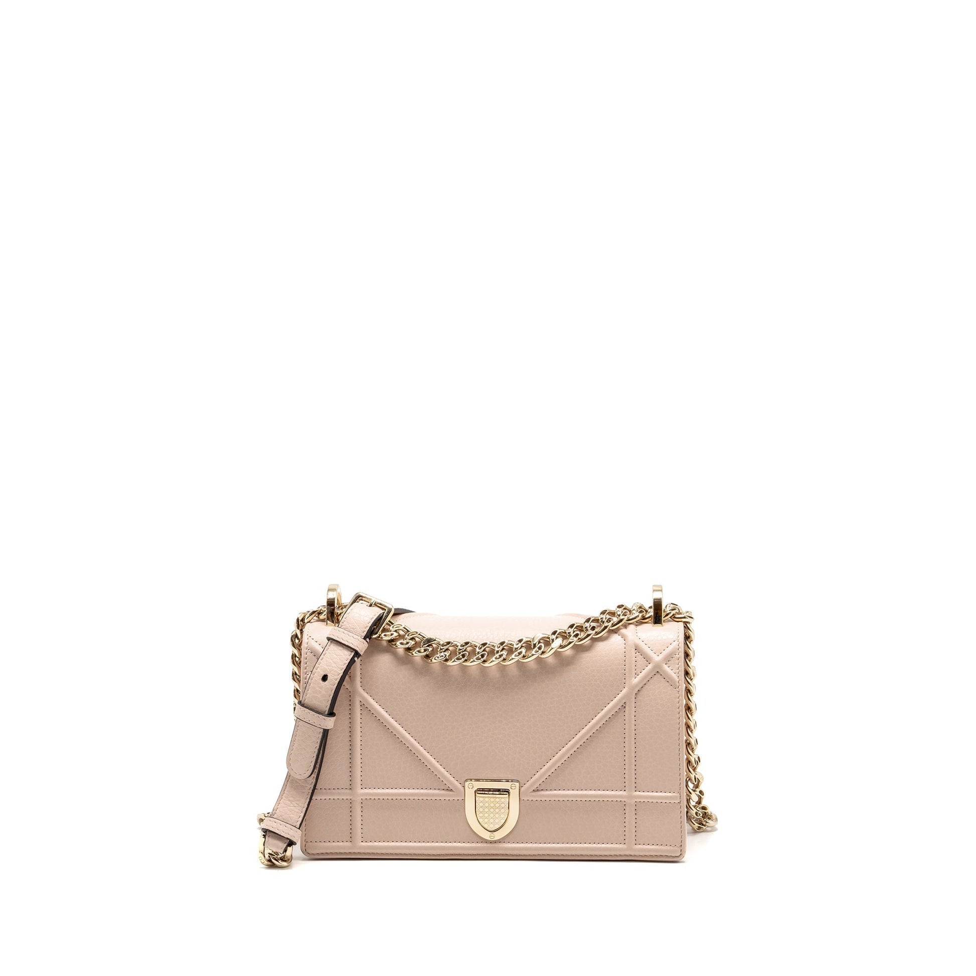 Dior ama Grained Calfskin Light Handbag Pink Small Travel Bag