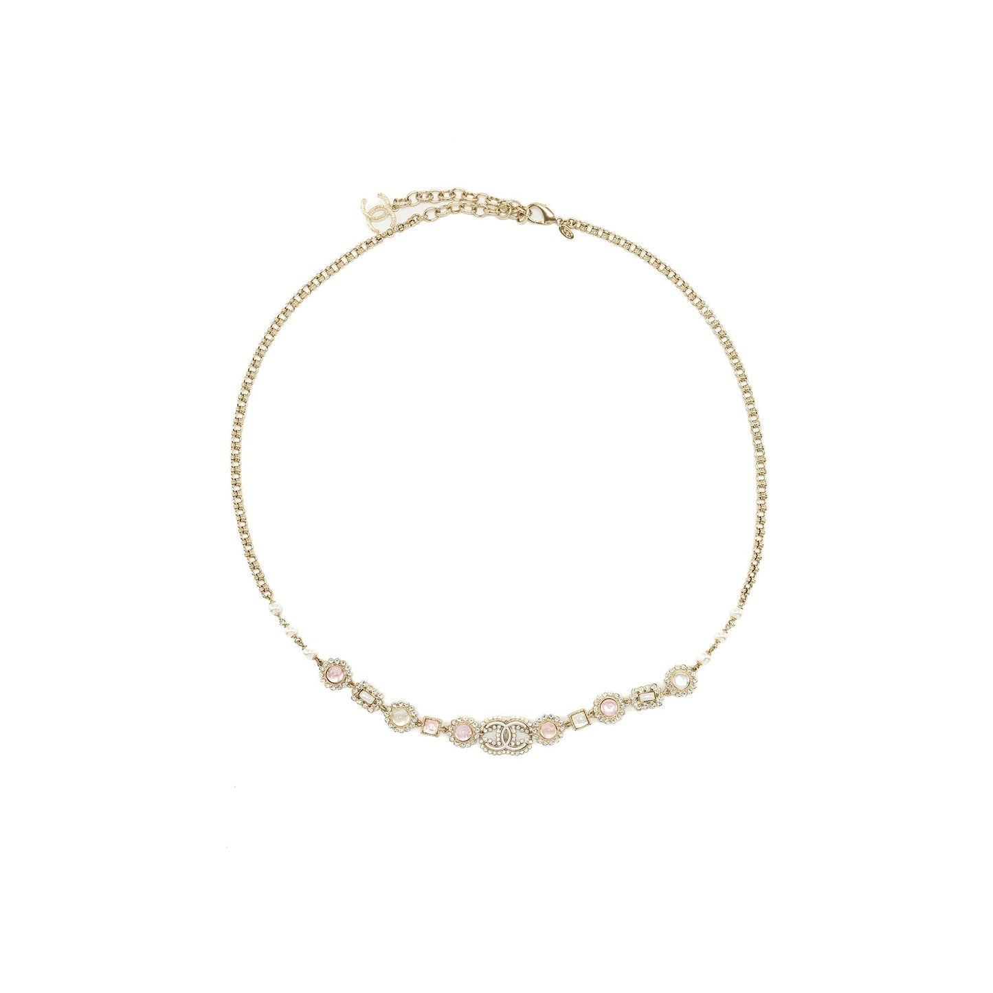 Chanel 21k tal Light Tone Gold Belt