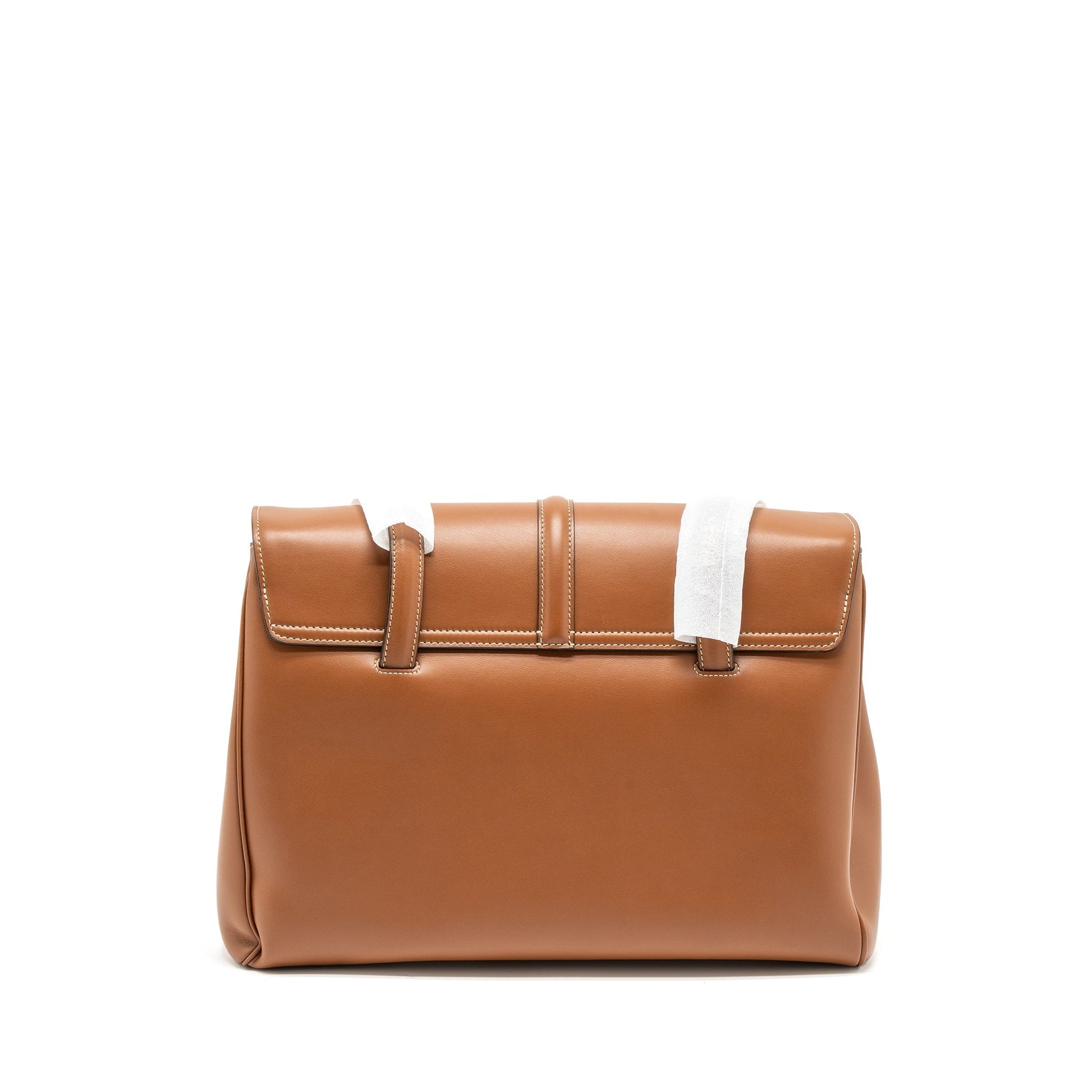 Celine Purse Soft Calfskin Handbag Tan Medium Travel Bag
