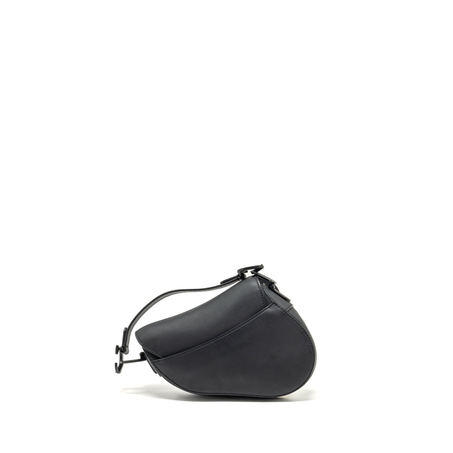 Dior Saddle Purse Calfskin So Handbag Black Mini Travel Bag