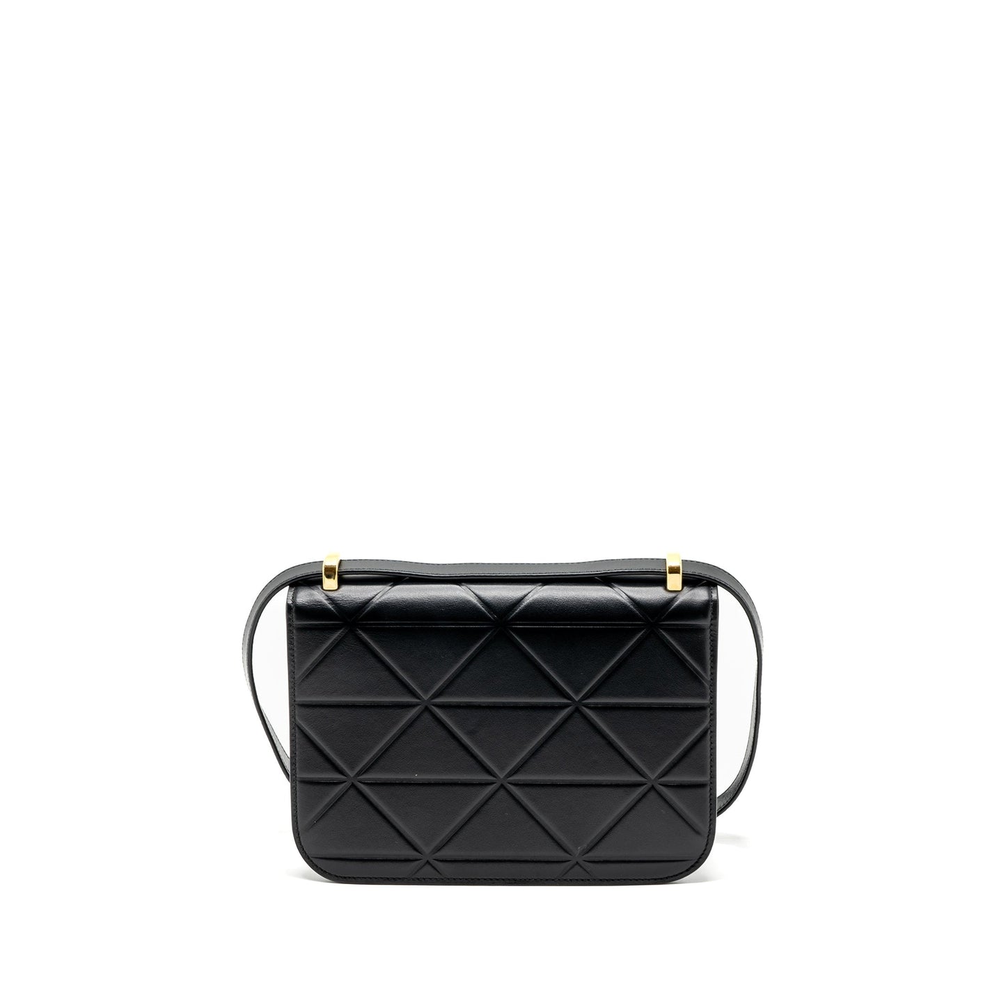 Prada Pattina In Pelle Calfskin Handbag Black Travel Bag