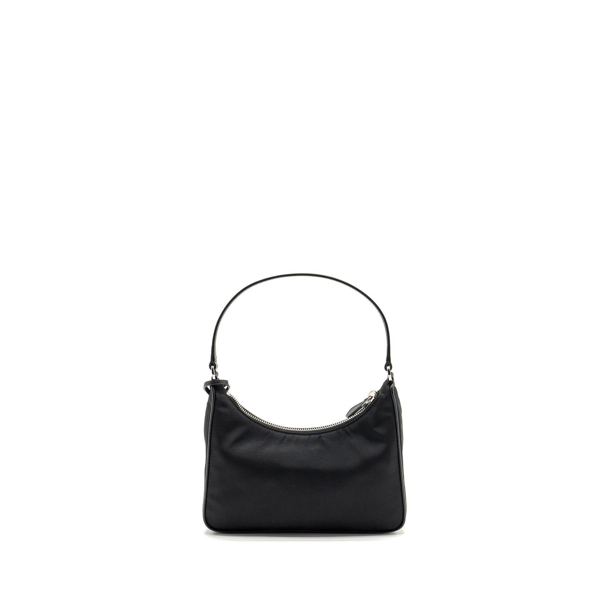 Prada Re Edition Re And Saffiano Purse Handbag Nylon Black Travel Bag