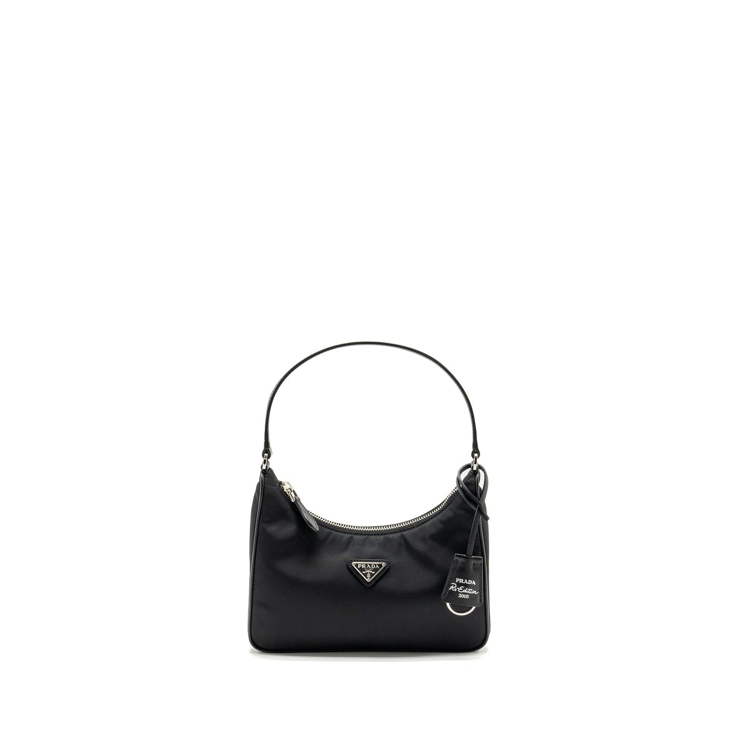 Prada Re Edition Re And Saffiano Purse Handbag Nylon Black Travel Bag