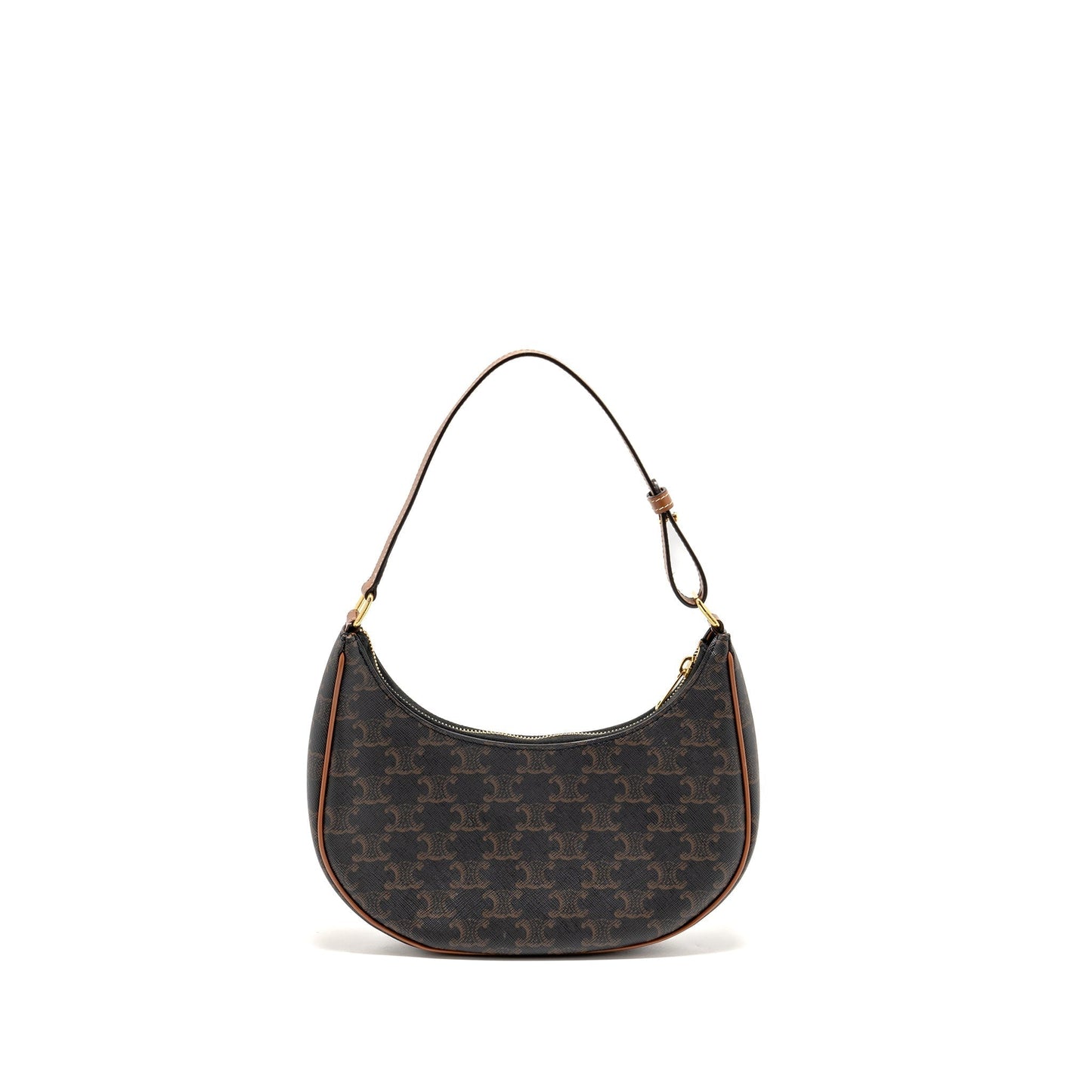Luxury Ava Bag Triomphe Calfskin Ghw Canvas Tan Travel Bag