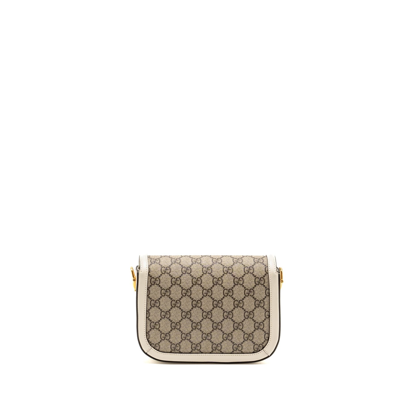 Gucci Mini Horsebit Bag Supreme Multicolour Leather Canvas Travel Bag