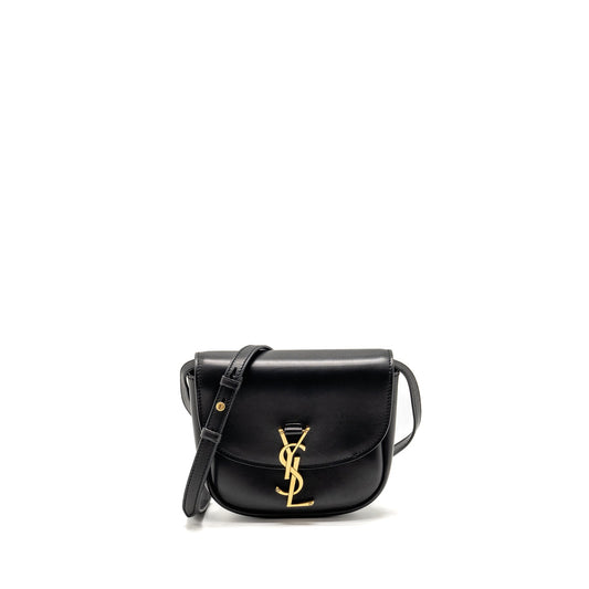 YSL Saint Laurent Saint Laurent Kaia Purse Calfskin Travel Bag Black