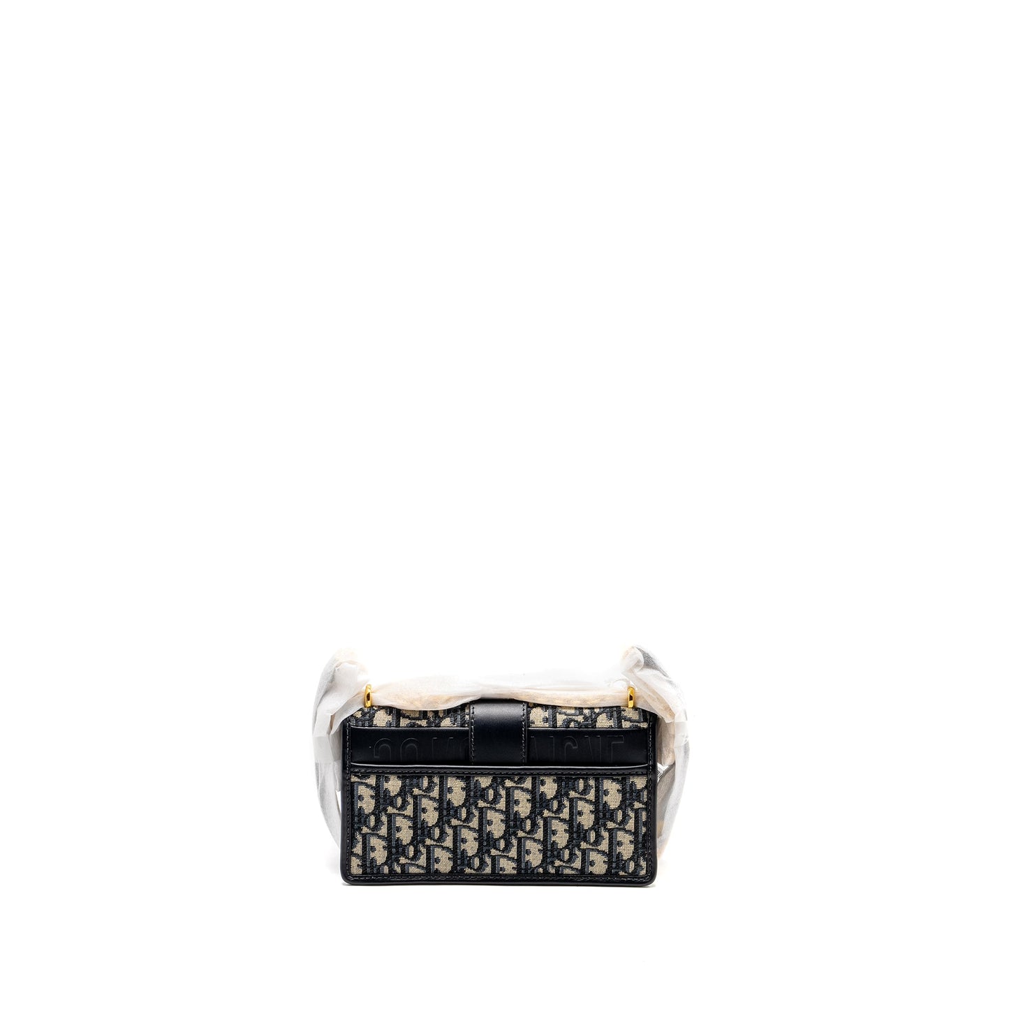 Dior Montaigne East West Purse With Oblique Jacquard Blue Chain Travel Bag