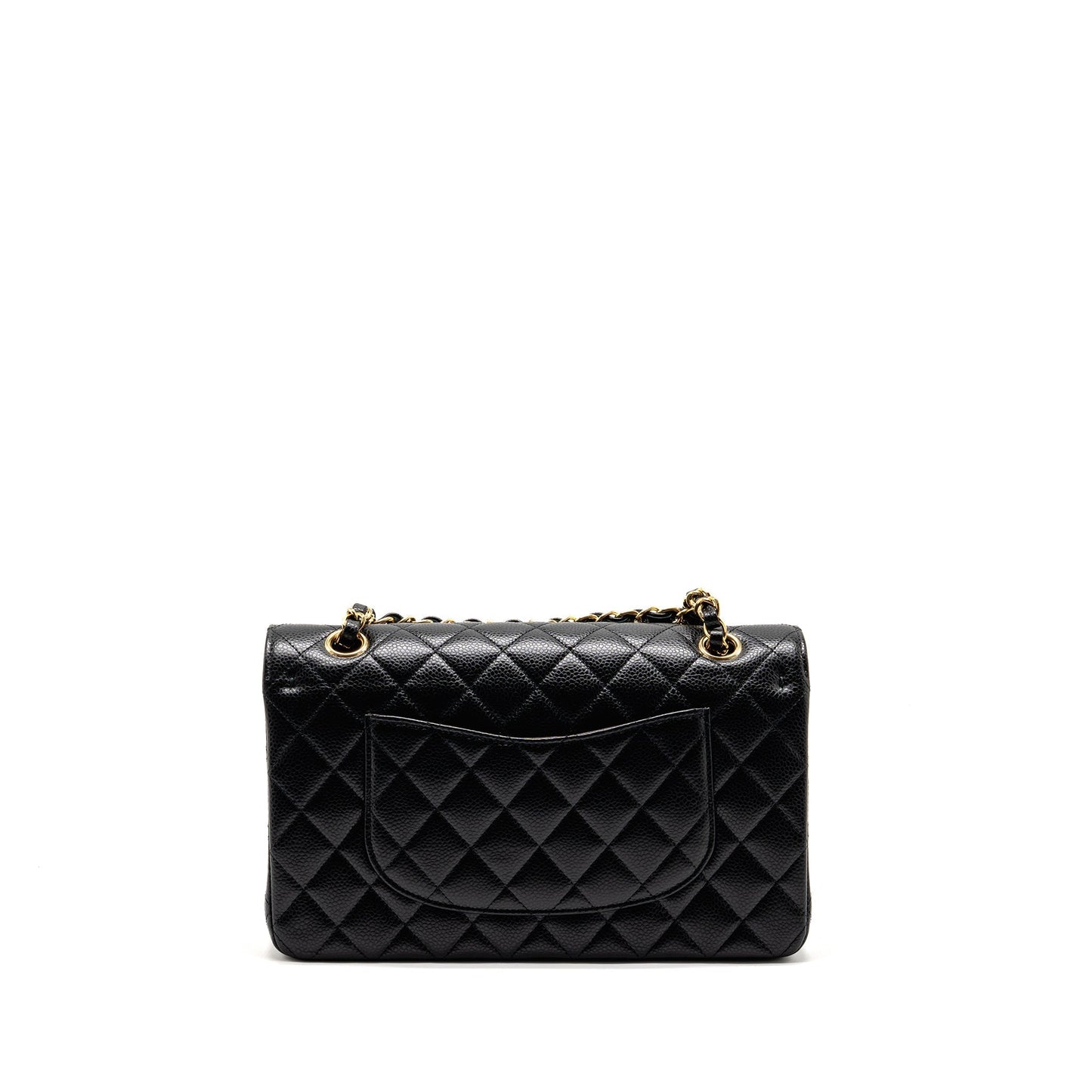 Chanel Classic Double Flap Caviar GHW microchip Black Shoulder Bag Ghwmicrochip 1