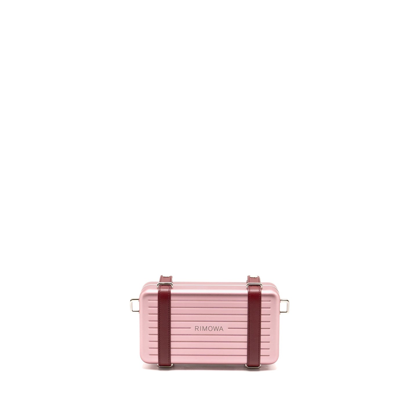 Dior X Rimowa Purse Calfskin Handbag Red Pink Travel Bag