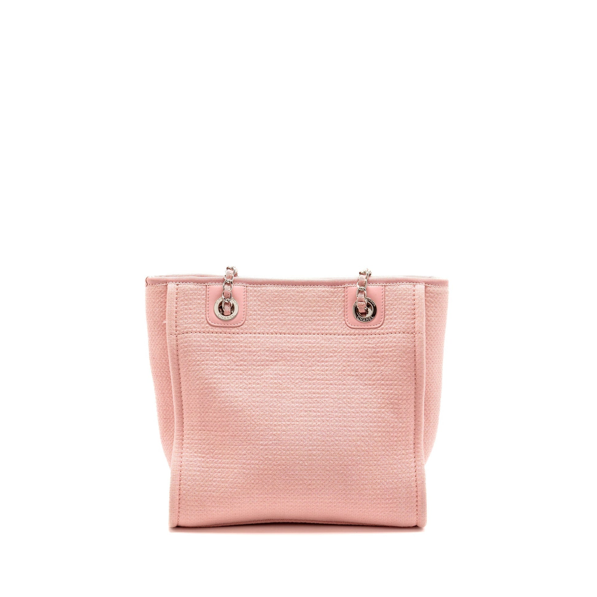 Chanel SHW Pink PM Canvas Tote Bag