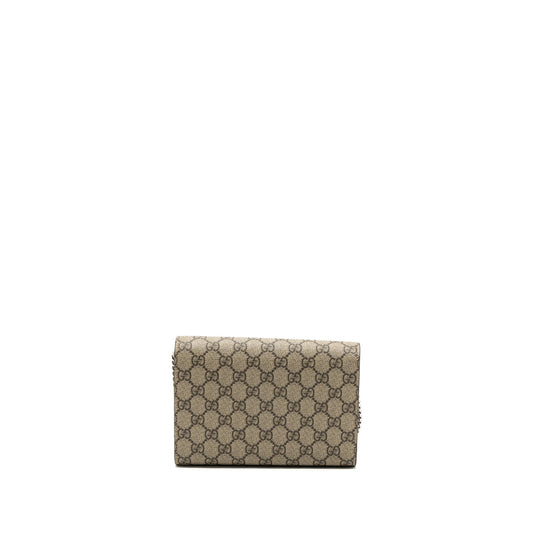 Gucci Dionysus Chain Bag Supreme Multicolour Shw Canvas Brown Travel Bag