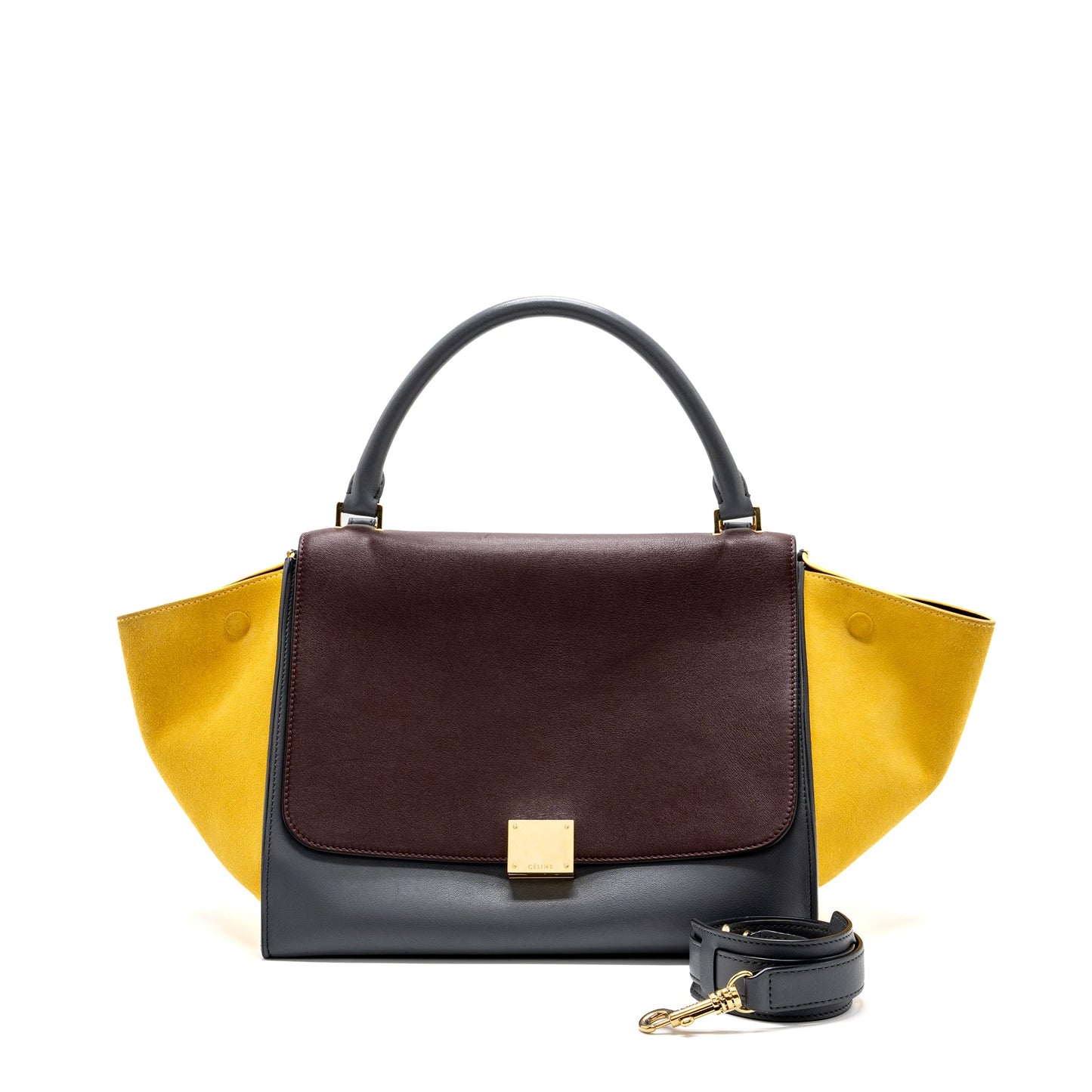Celine Trapeze Purse Multicoloured Handbag Travel Bag