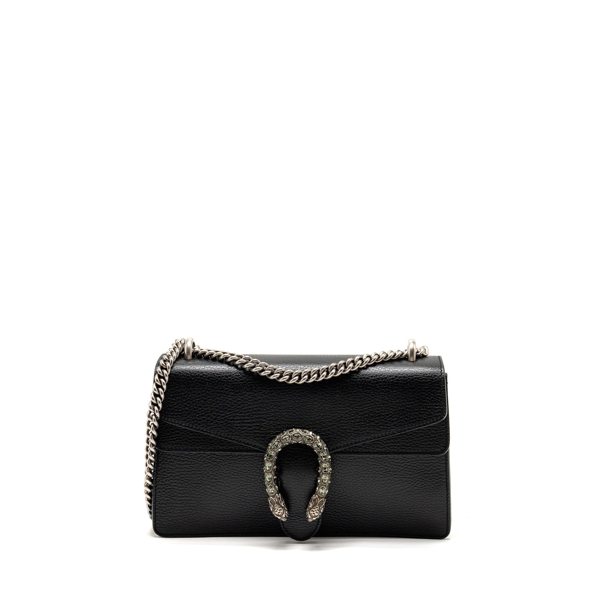 Gucci Dionysus Shoulder Bag Calfskin Shw Black Medium