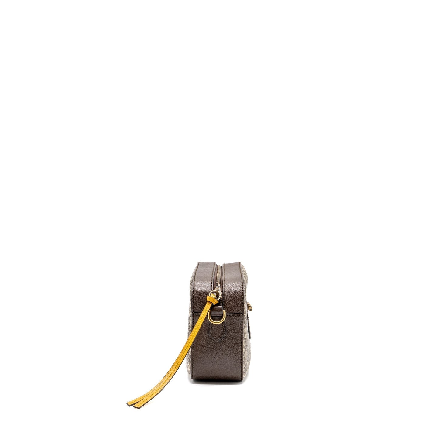 Gucci Supreme Camera Bag Leather Canvas Travel Bag