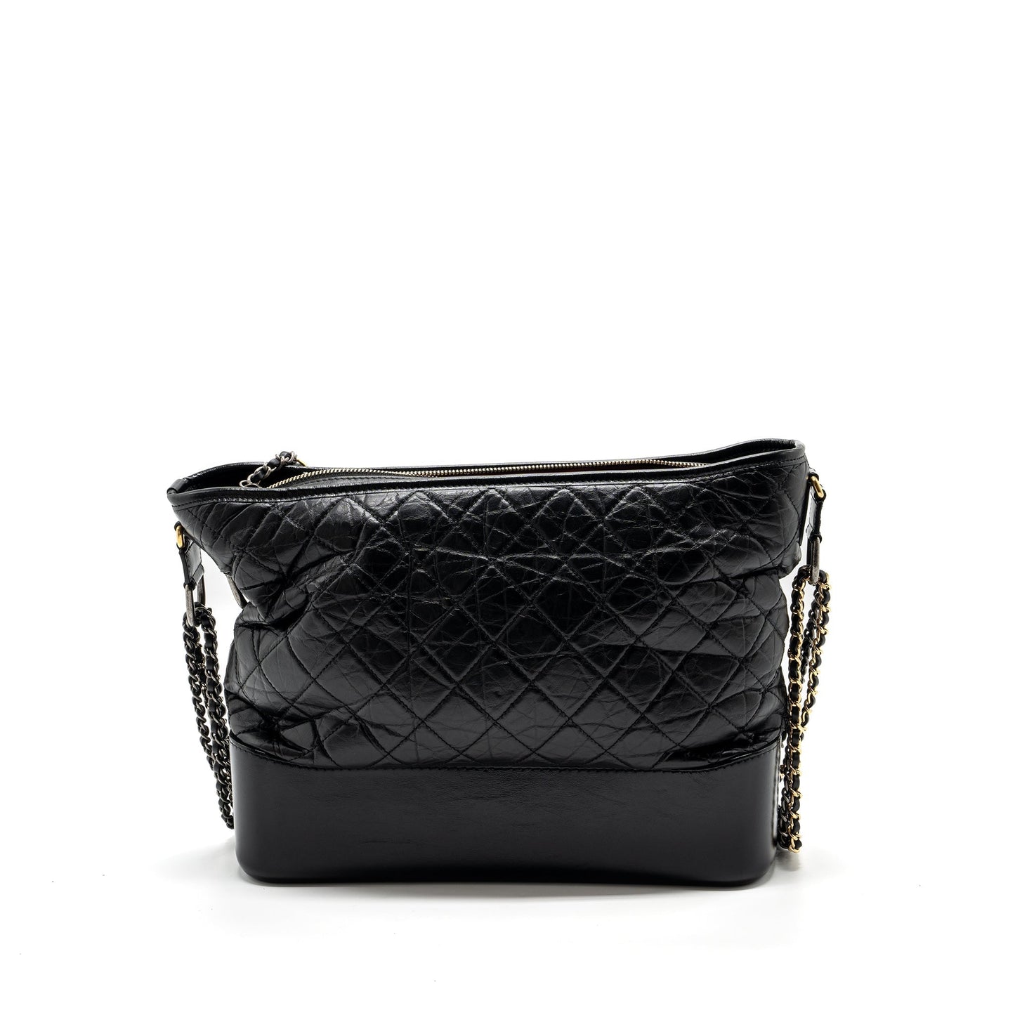 Chanel Maxi Gabrielle Hobo Calfskin Hardware Multicolour Black Shoulder Bag