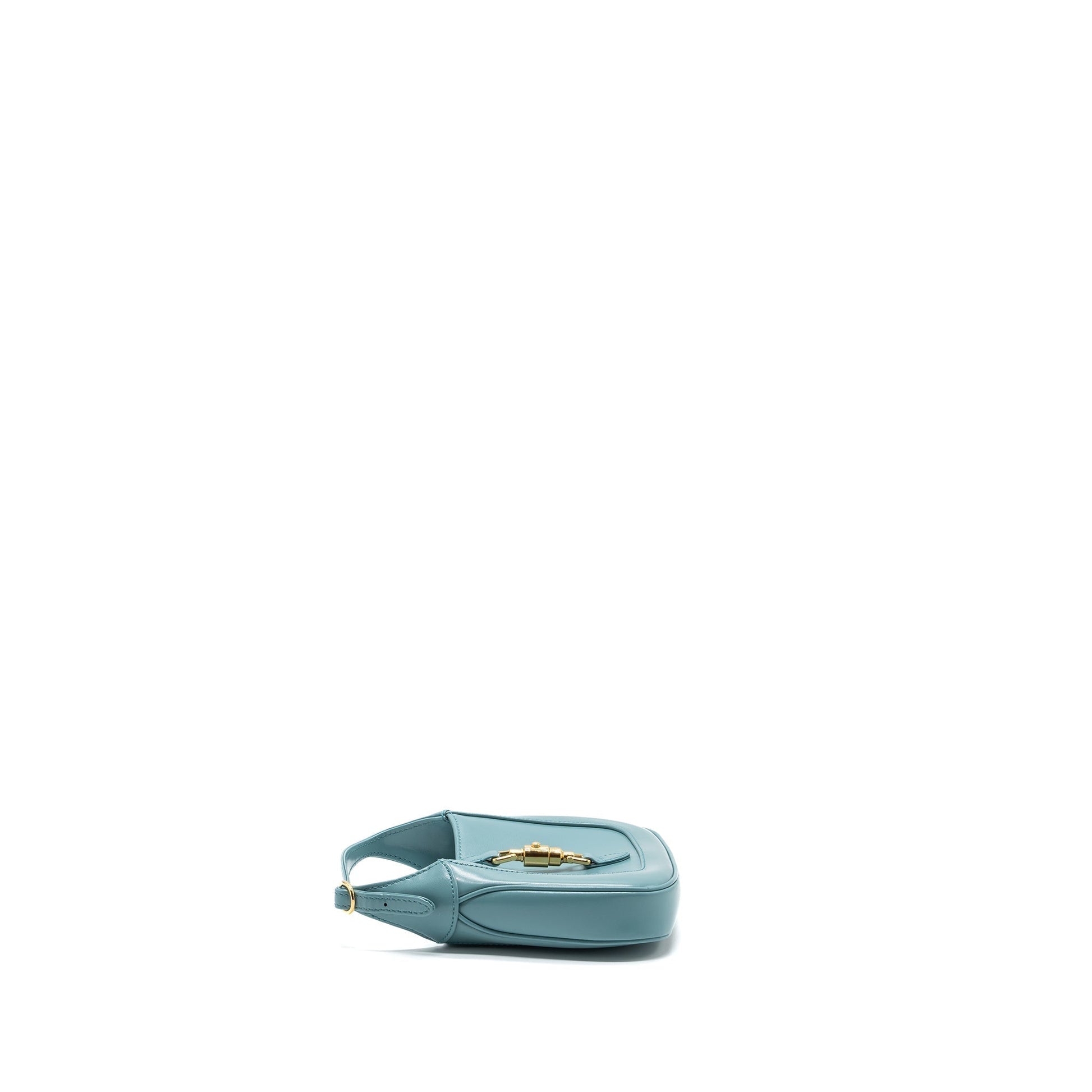 Gucci Jackie Shoulder Bag Leather Blue