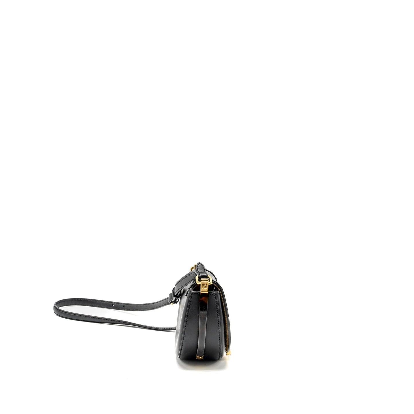 Fendi Moonlight Purse Calfskin Black Mini Shoulder Bag