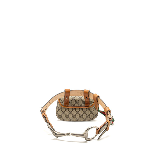 Gucci Bamboo Belt Bag Supreme Shw Leather Canvas Accessory