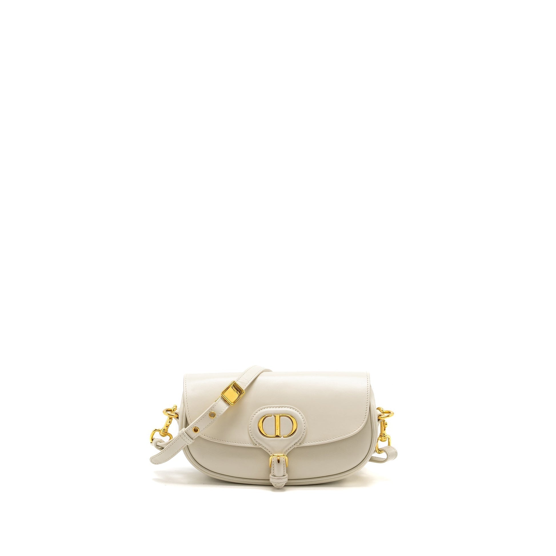 Dior Bobby East West Purse Calfskin Handbag White Travel Bag