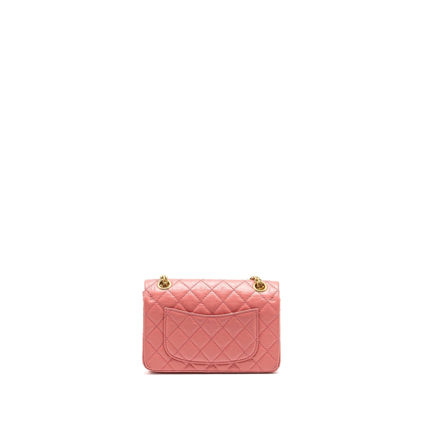 Chanel 2.55 Reissue flap calfskin GHW Pink Shoulder Bag