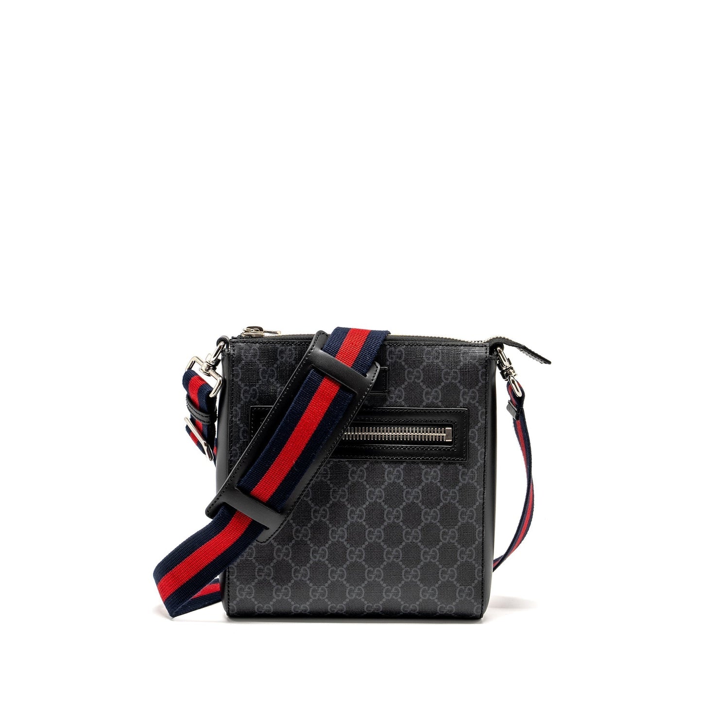Gucci Messenger Bag Supreme Multicolour Shw Canvas Black Travel Bag