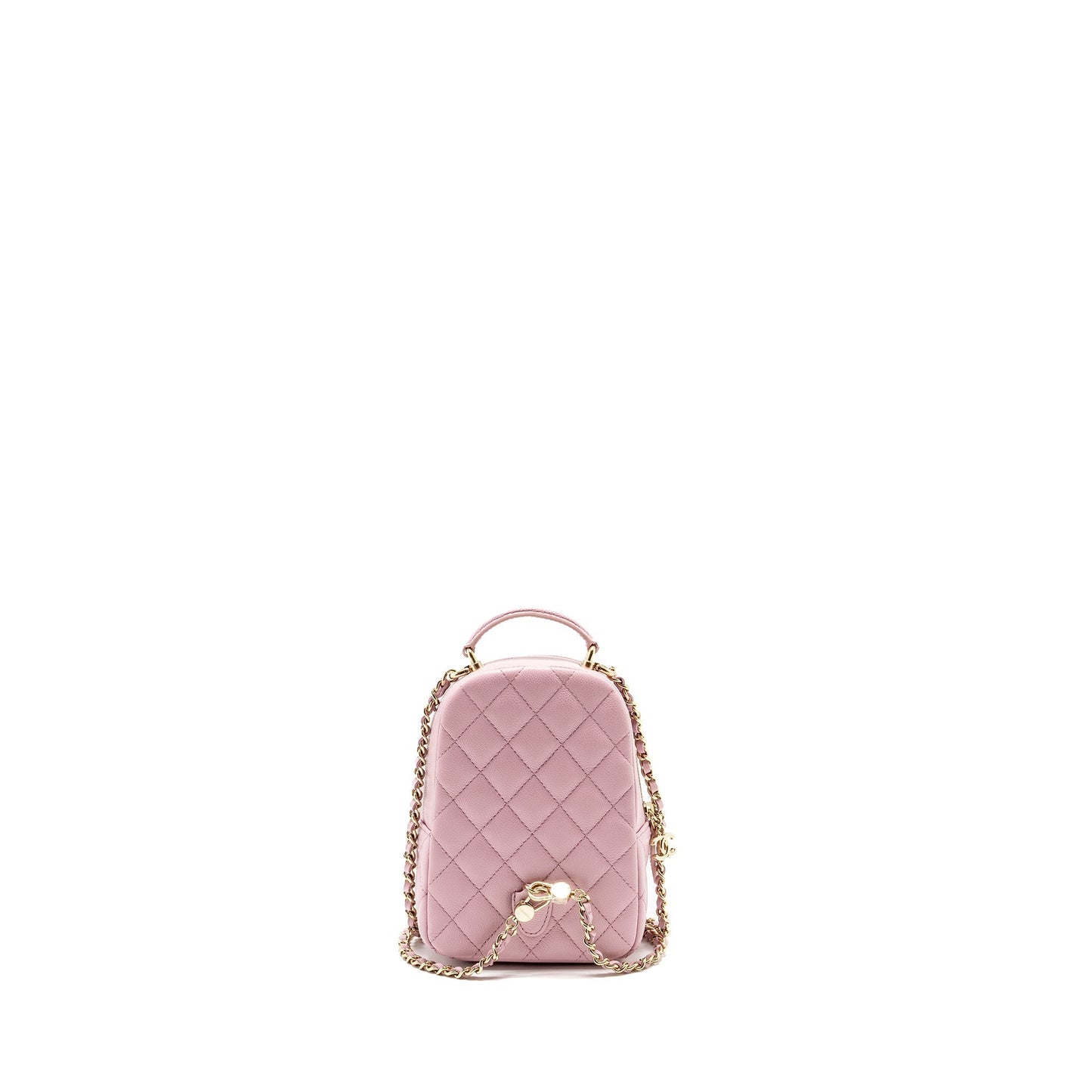 Chanel 24p Classic Backpack Shiny Grained Calfskin