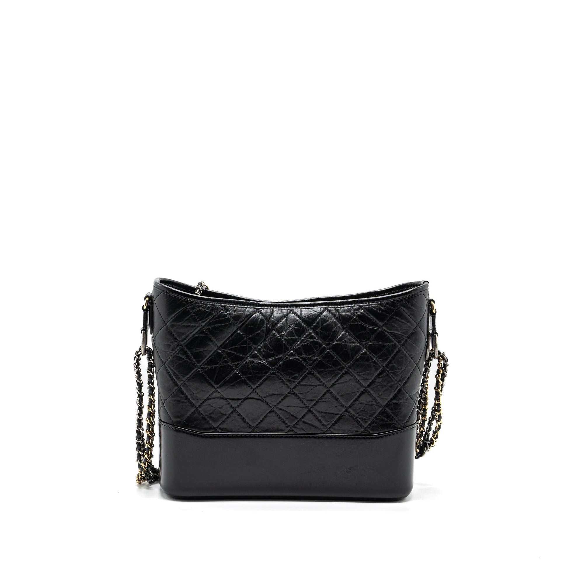 Chanel HOBO CALFSKIN HARDWARE Multicolour Black Shoulder Bag