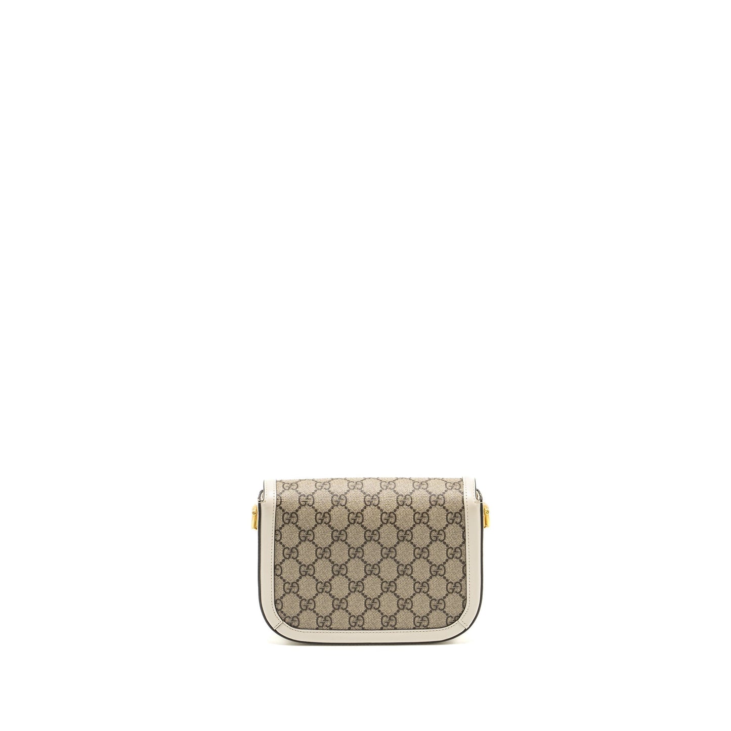 Gucci Hoursebit Bag Supreme Leather Canvas Travel Bag