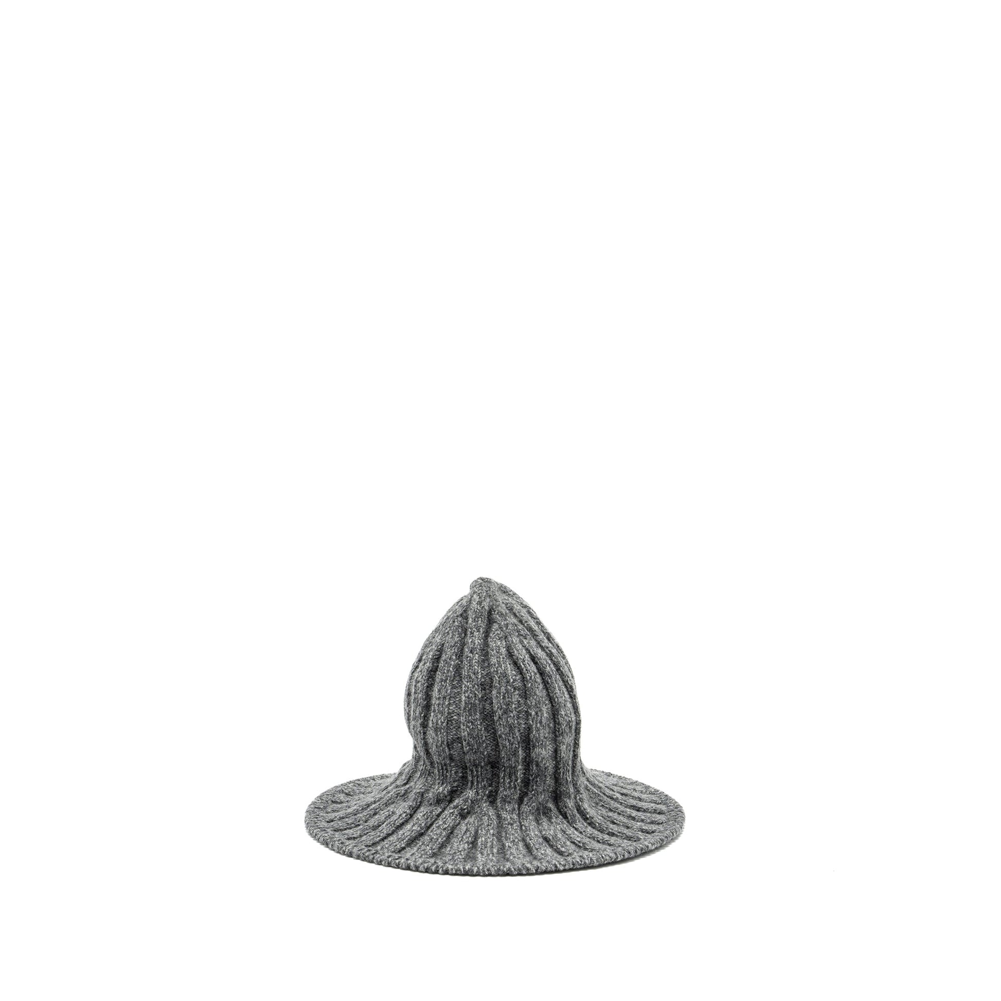 Dior Letter Wire Brimmed Beanie Wool Grey Handbag Logo Travel Bag