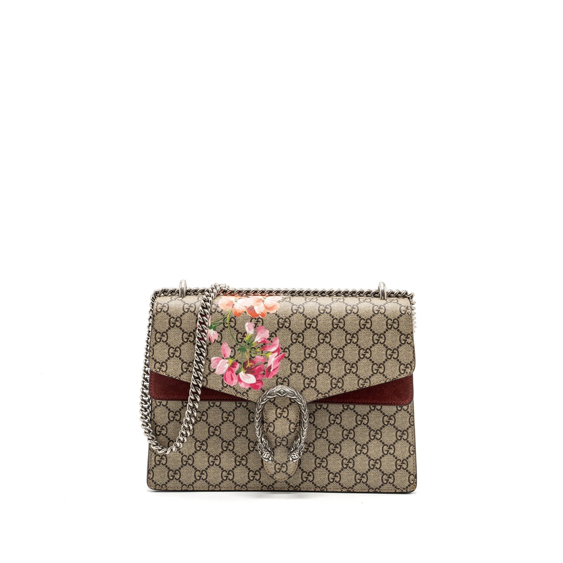 Gucci Dionysus Shoulder Bag Flower Printed Supreme Shw Canvas Shw 1