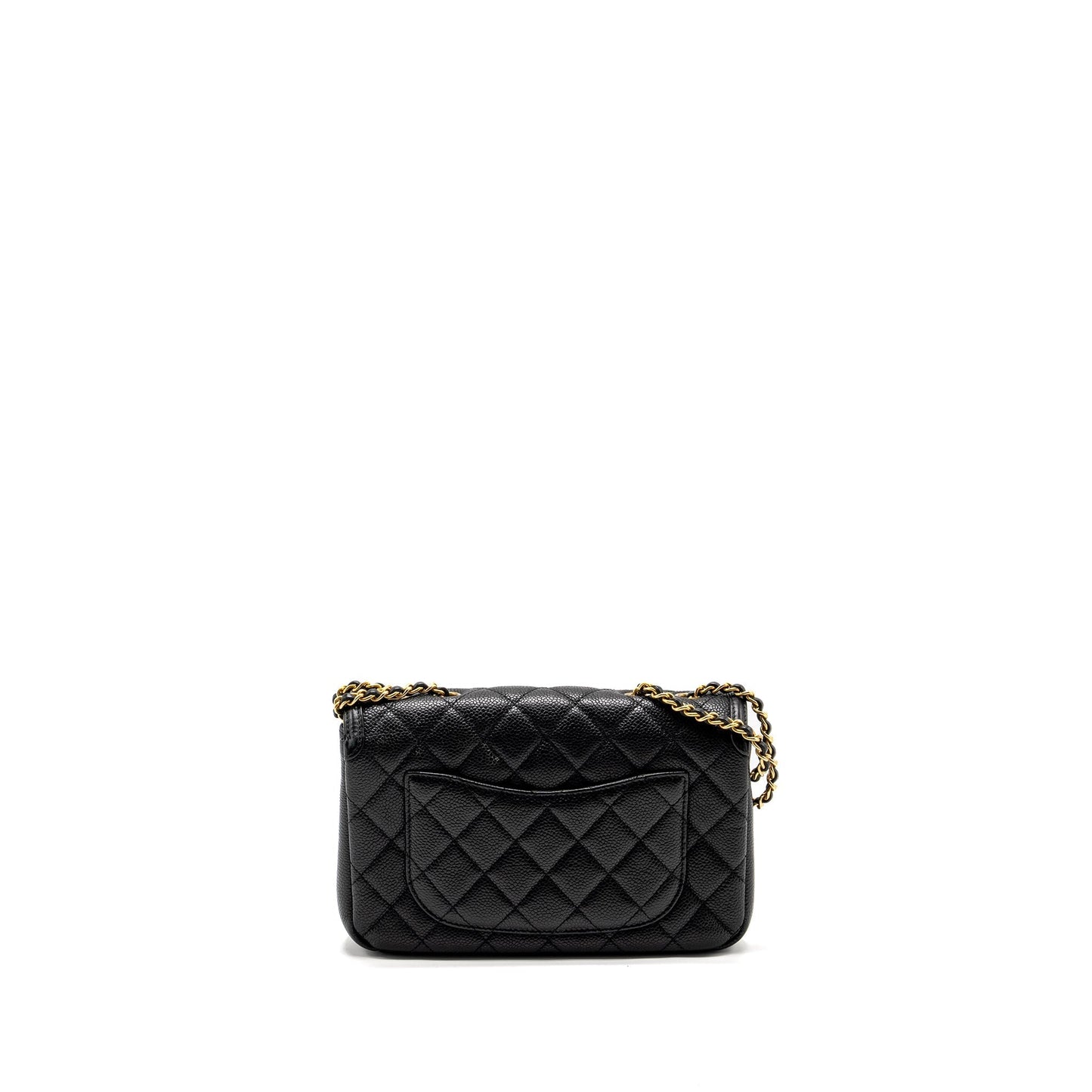 Chanel Filigree Flap Caviar GHW Black Shoulder Bag