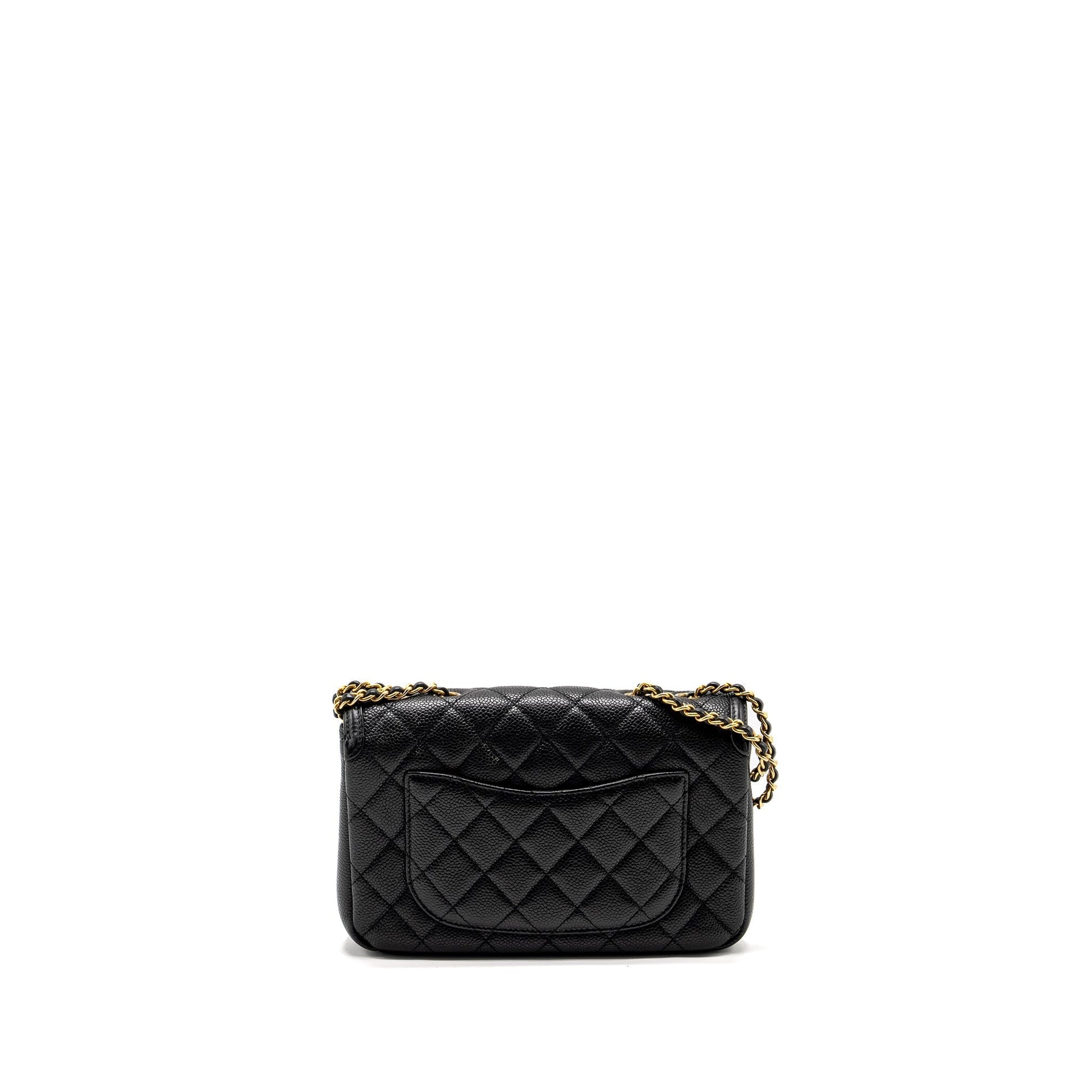 Chanel Filigree Flap Caviar GHW Black Shoulder Bag