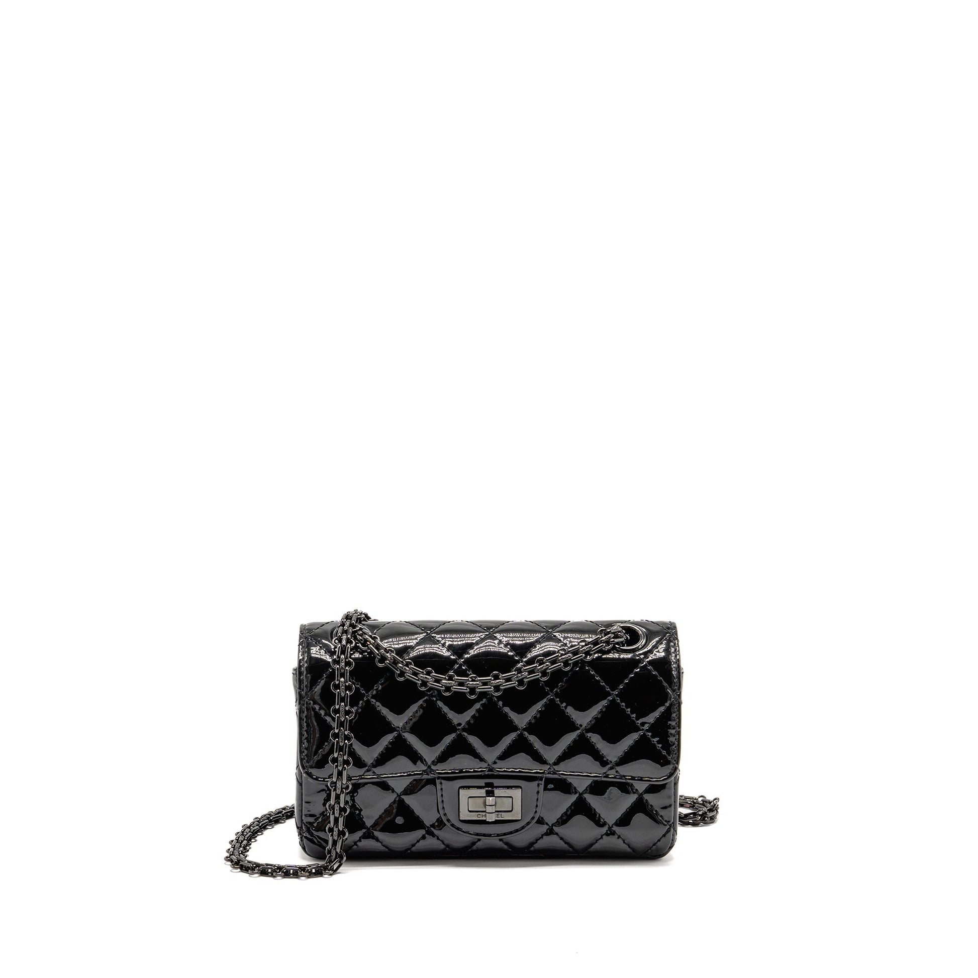 Chanel 2.55 Reissue Patent SO Black Mini Bag