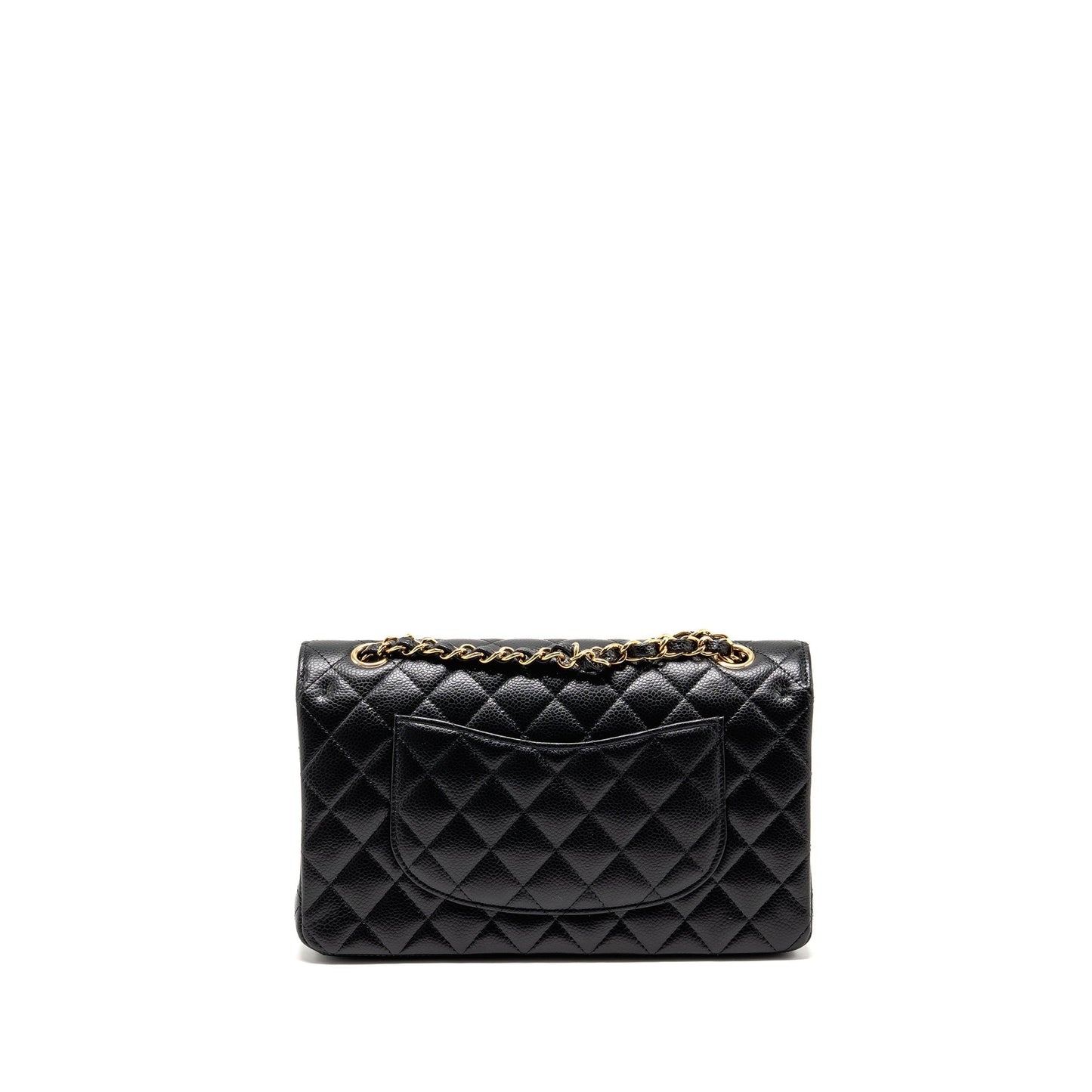 Chanel Classic Double flap caviar GHW microchip Black Shoulder Bag Microchip 11