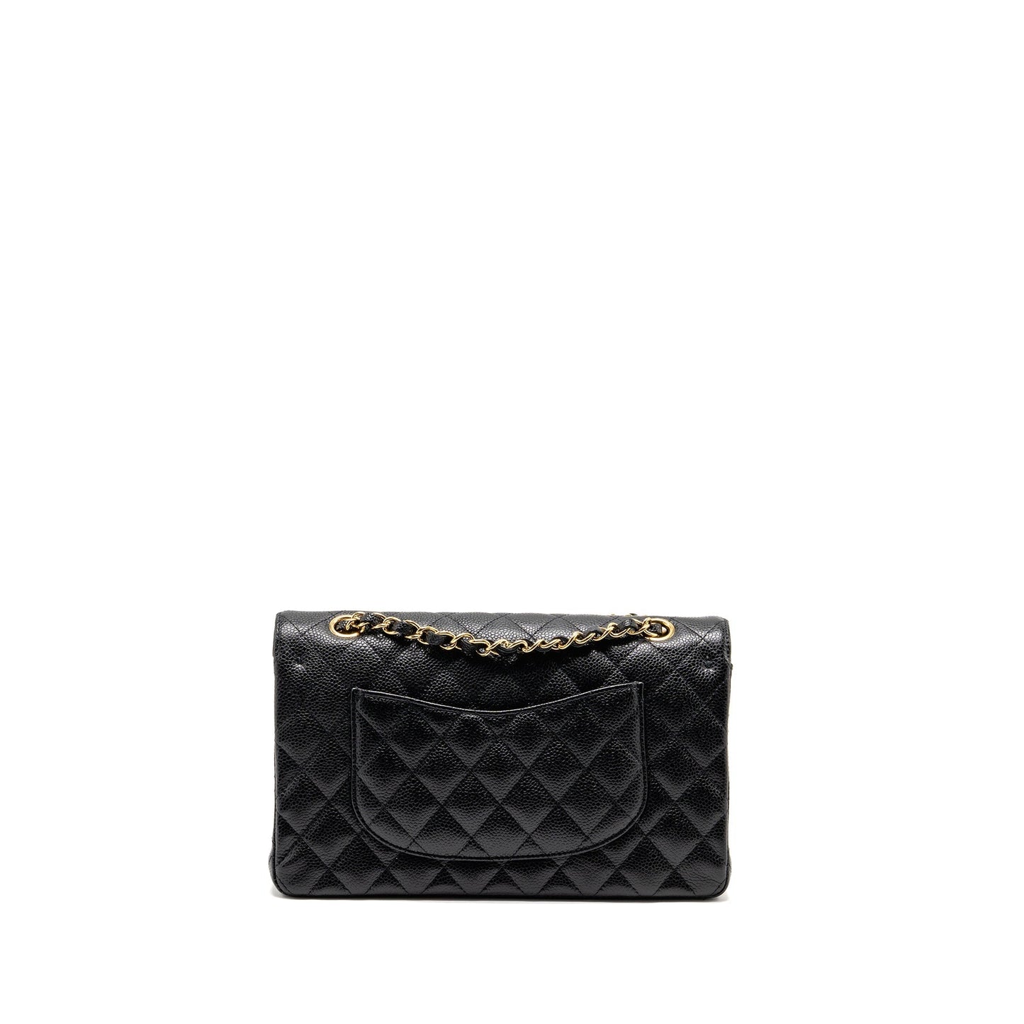 Chanel Classic Double Flap caviar GHW Black Shoulder Bag Ghw 29