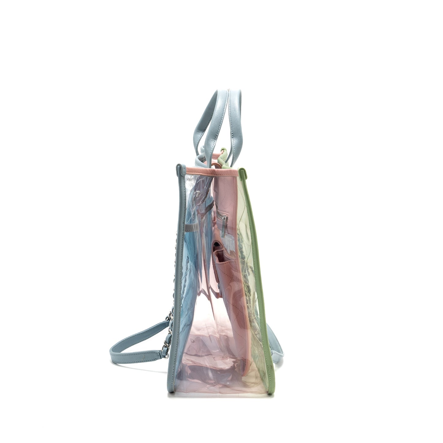 Chanel Coco Splash PVC Lambskin SHW Multicolour Tote Bag