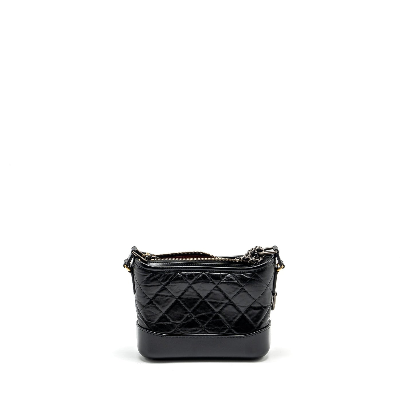 Chanel Gabrielle Hobo Aged Calfskin Hardware Multicolour Black Small Shoulder Bag 5