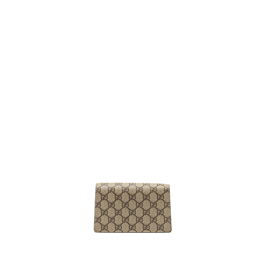 Gucci Super Dionysus Bag Supreme Shw Beige Mini Travel Bag