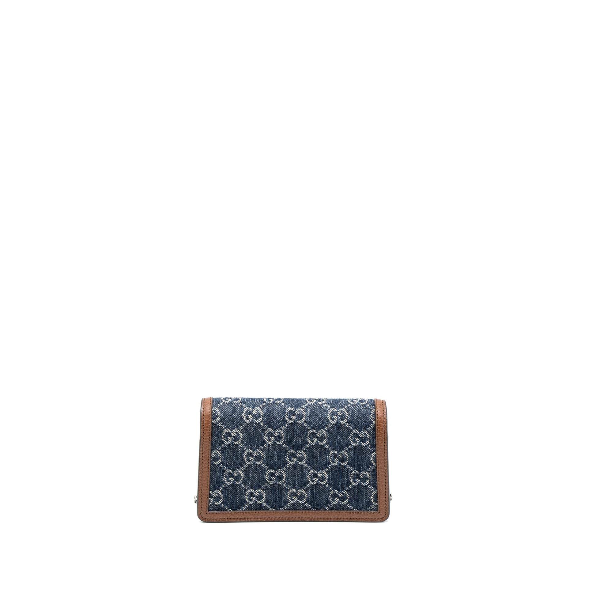 Gucci Super Dionysus Supreme Calfskin Shw Handbag Denim Mini Travel Bag